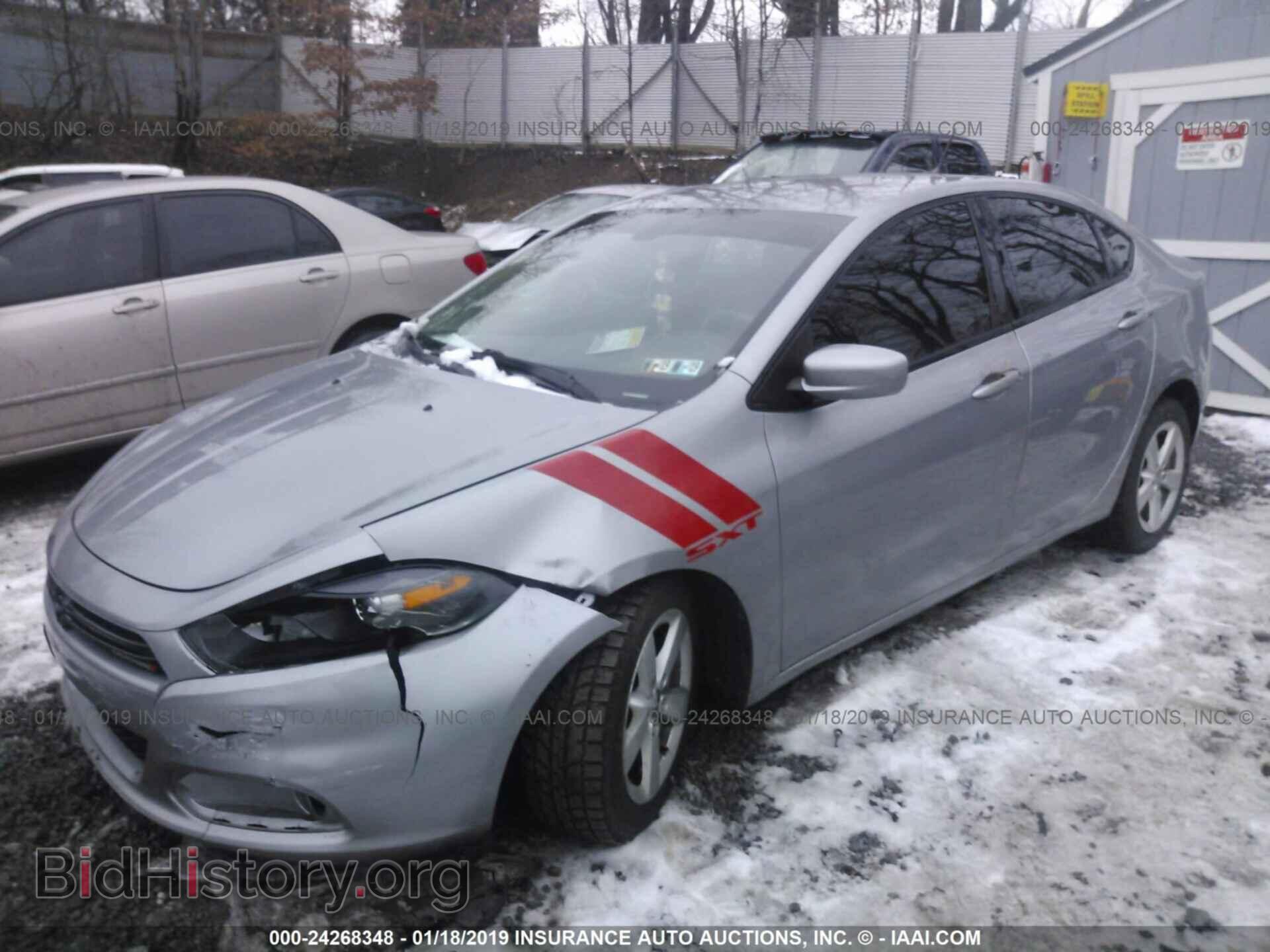 2015 DODGE DART - VIN: 1C3CDFBB5FD180035 - Фото 2