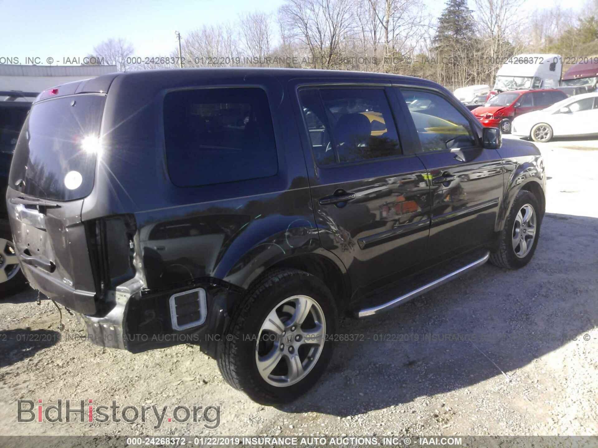 2013 HONDA PILOT - VIN: 5FNYF4H76DB018570 - Фото 4