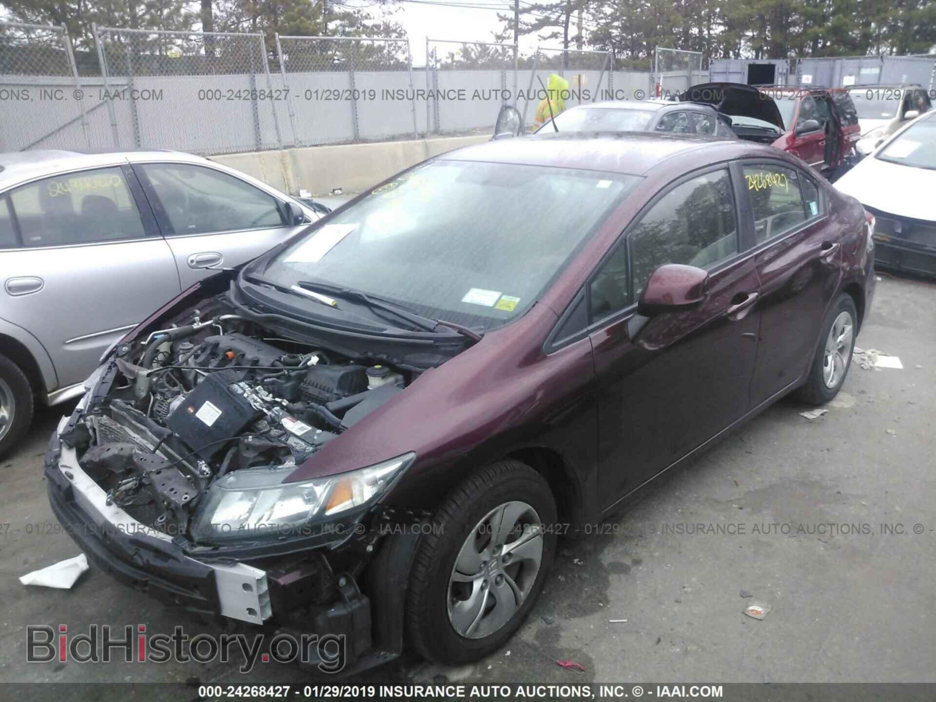 2013 HONDA CIVIC - VIN: 19XFB2F59DE202593 - Фото 2