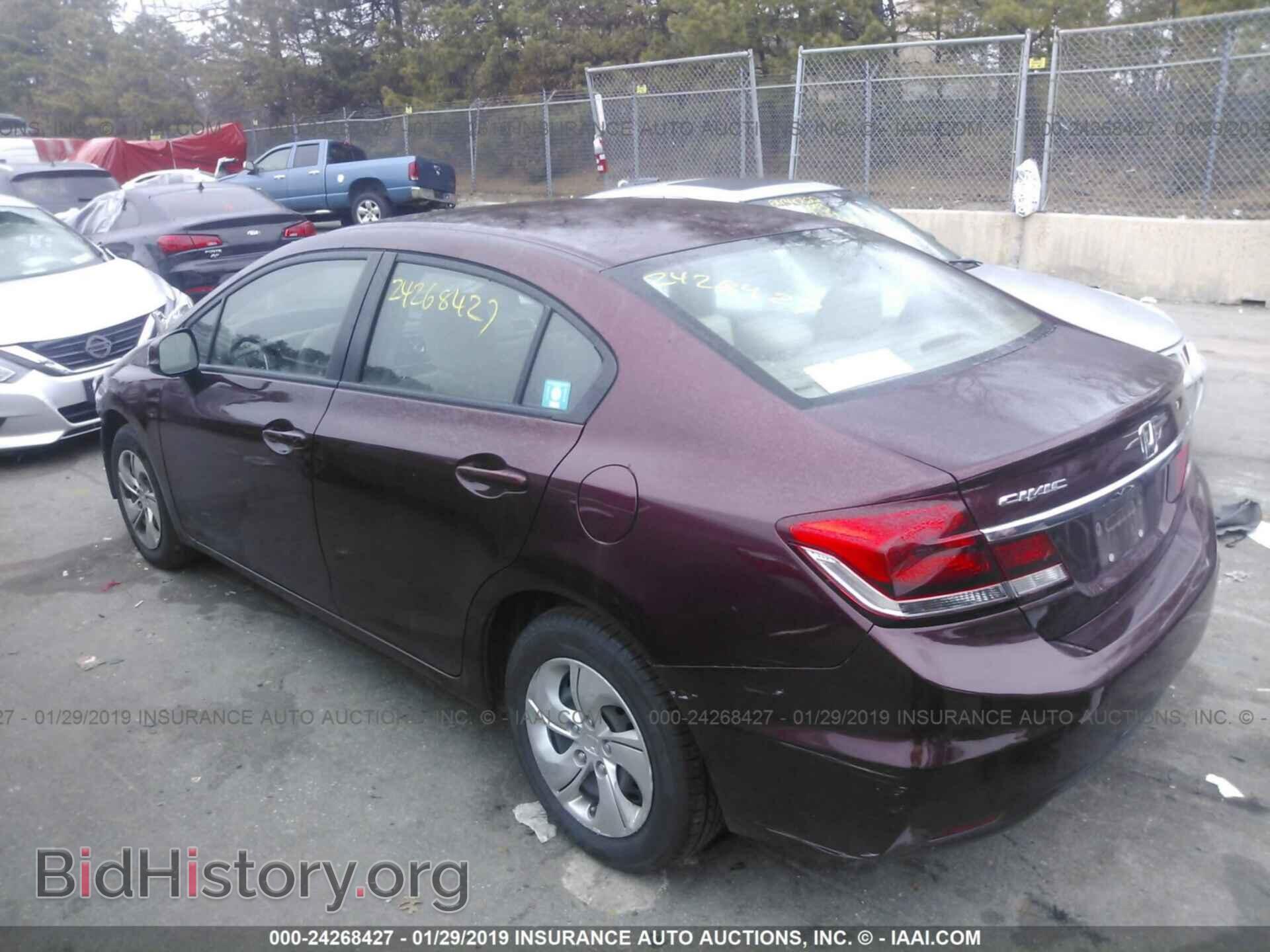 2013 HONDA CIVIC - VIN: 19XFB2F59DE202593 - Фото 3