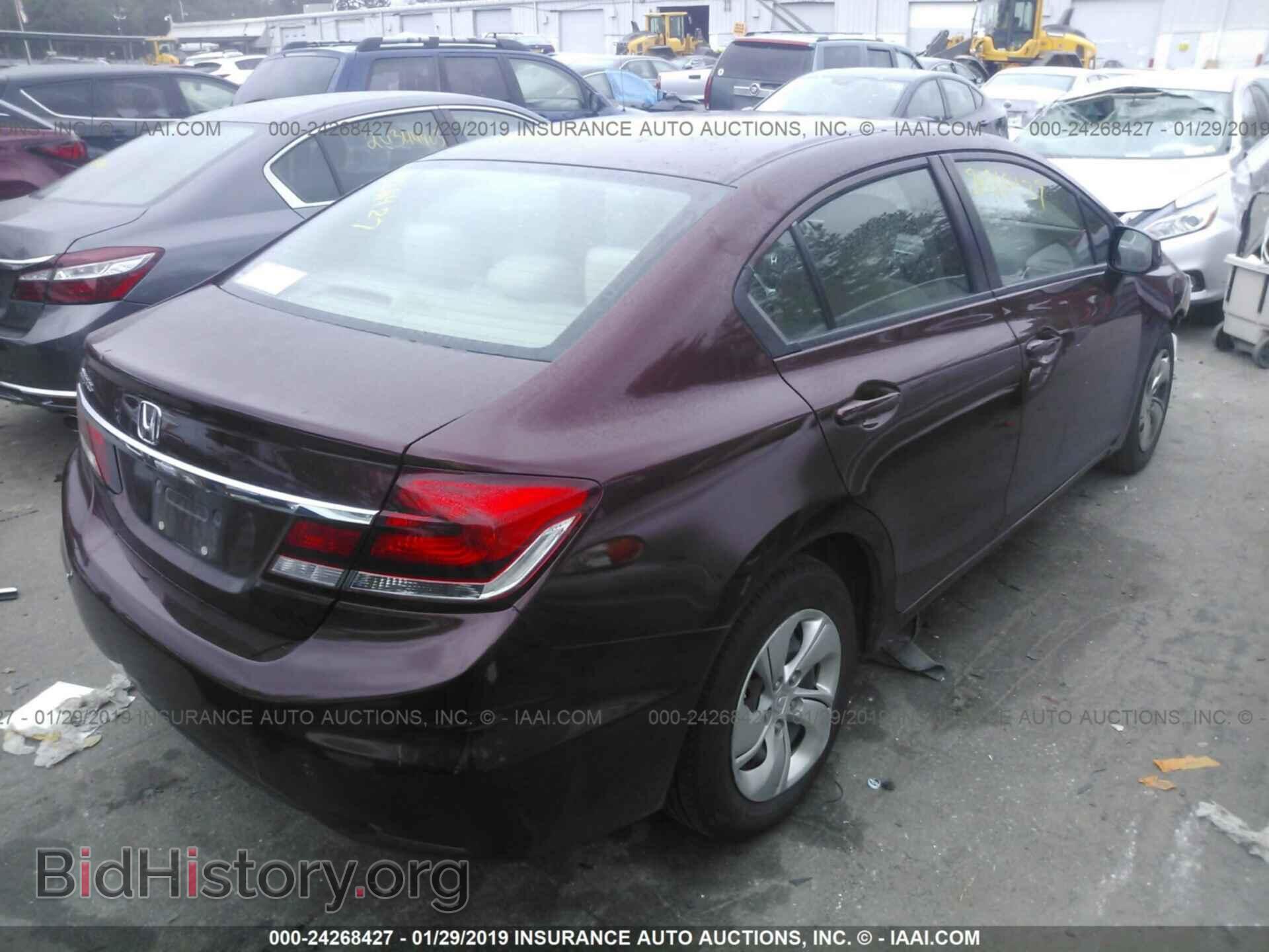2013 HONDA CIVIC - VIN: 19XFB2F59DE202593 - Фото 4