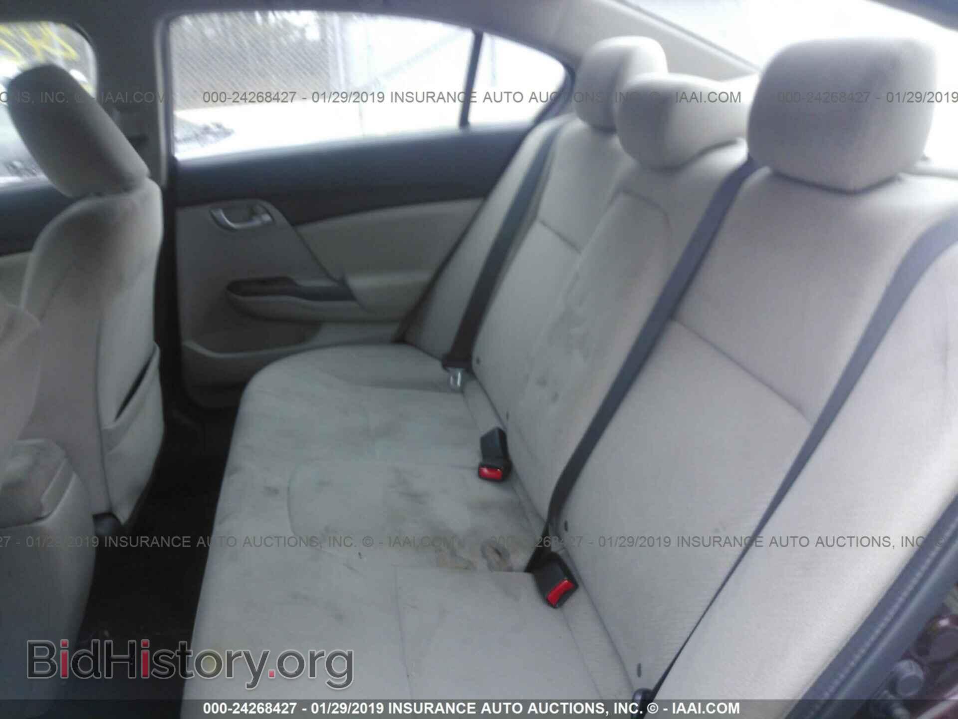 2013 HONDA CIVIC - VIN: 19XFB2F59DE202593 - Фото 8