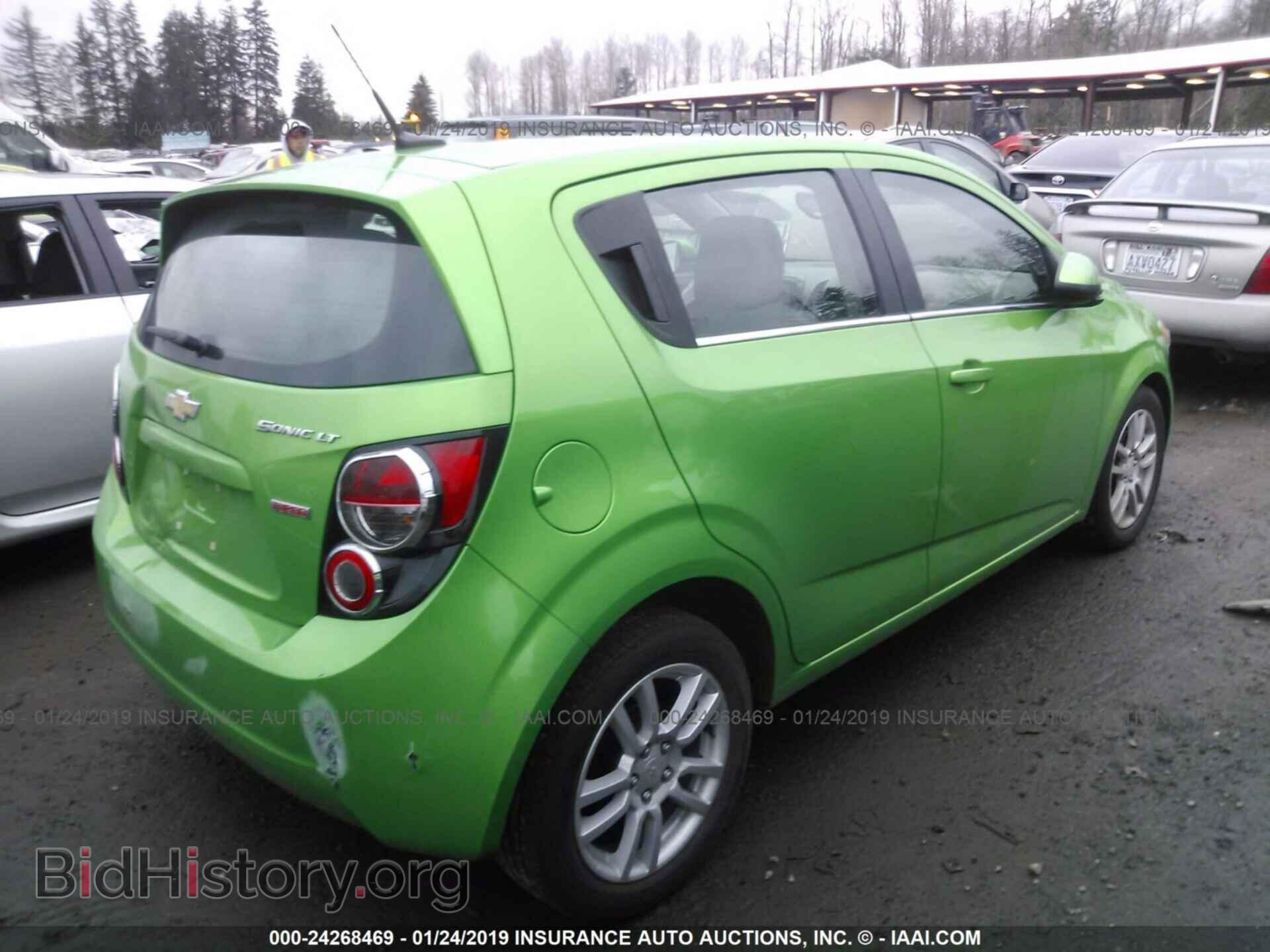 2014 CHEVROLET SONIC - VIN: 1G1JC6SB1E4233388 - Фото 4