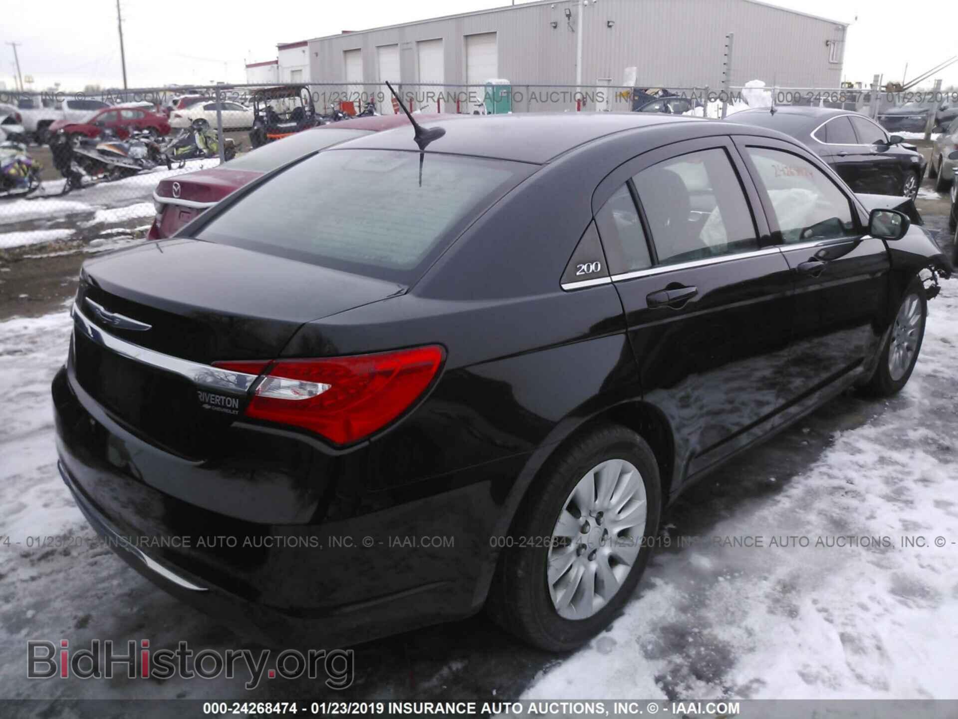 2013 CHRYSLER 200 - VIN: 1C3CCBAB4DN691322 - Фото 4
