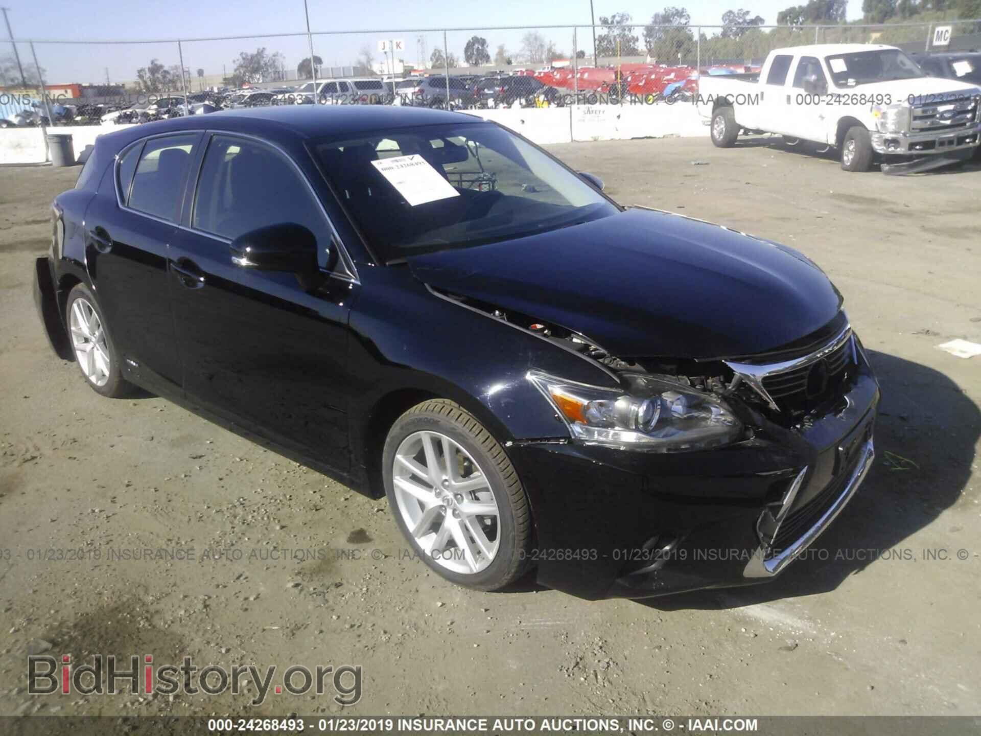 Фотография JTHKD5BH4G2271881 - LEXUS CT 2016