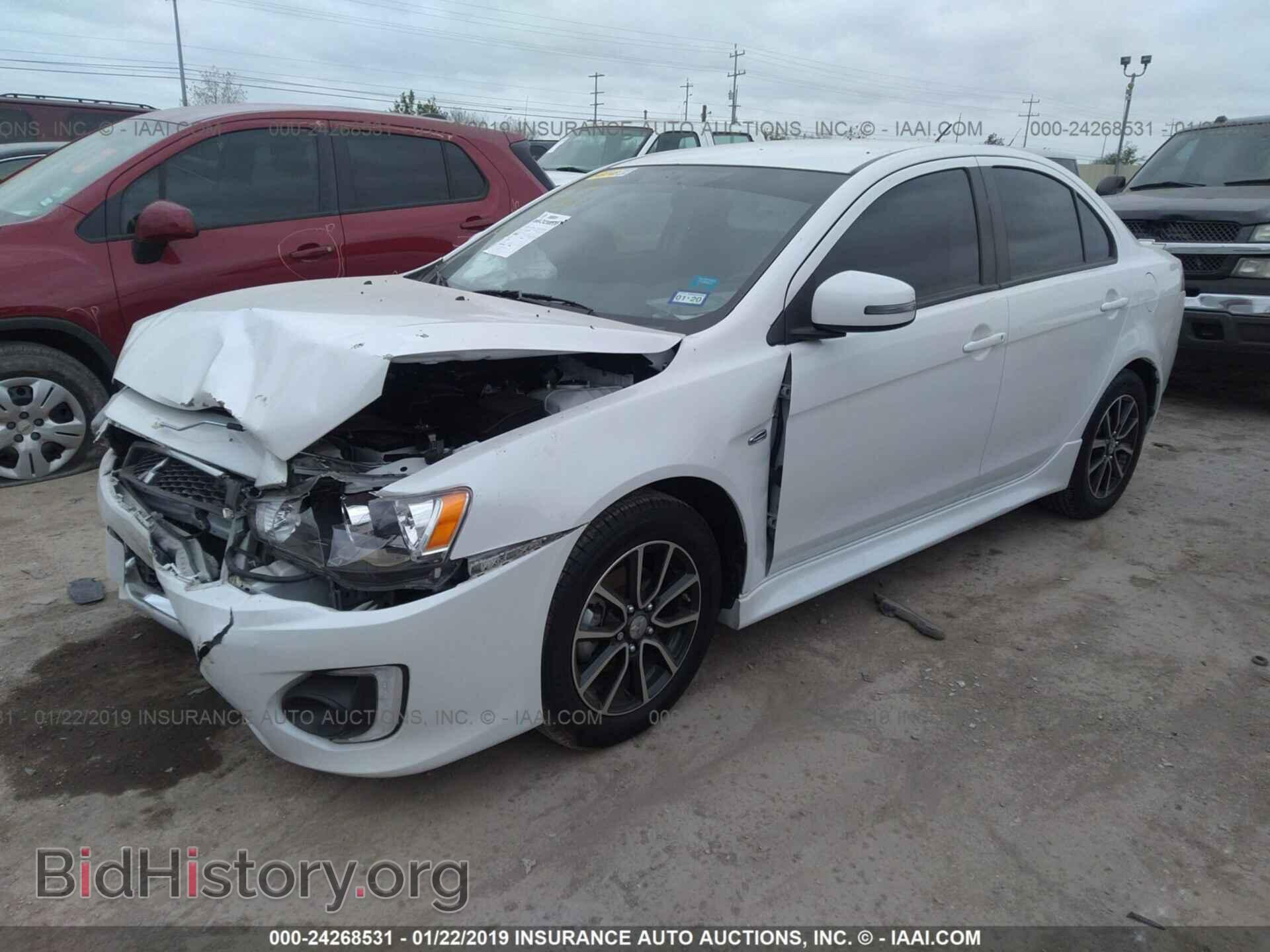 2017 MITSUBISHI LANCER - VIN: JA32U2FU4HU015025 - Фото 2