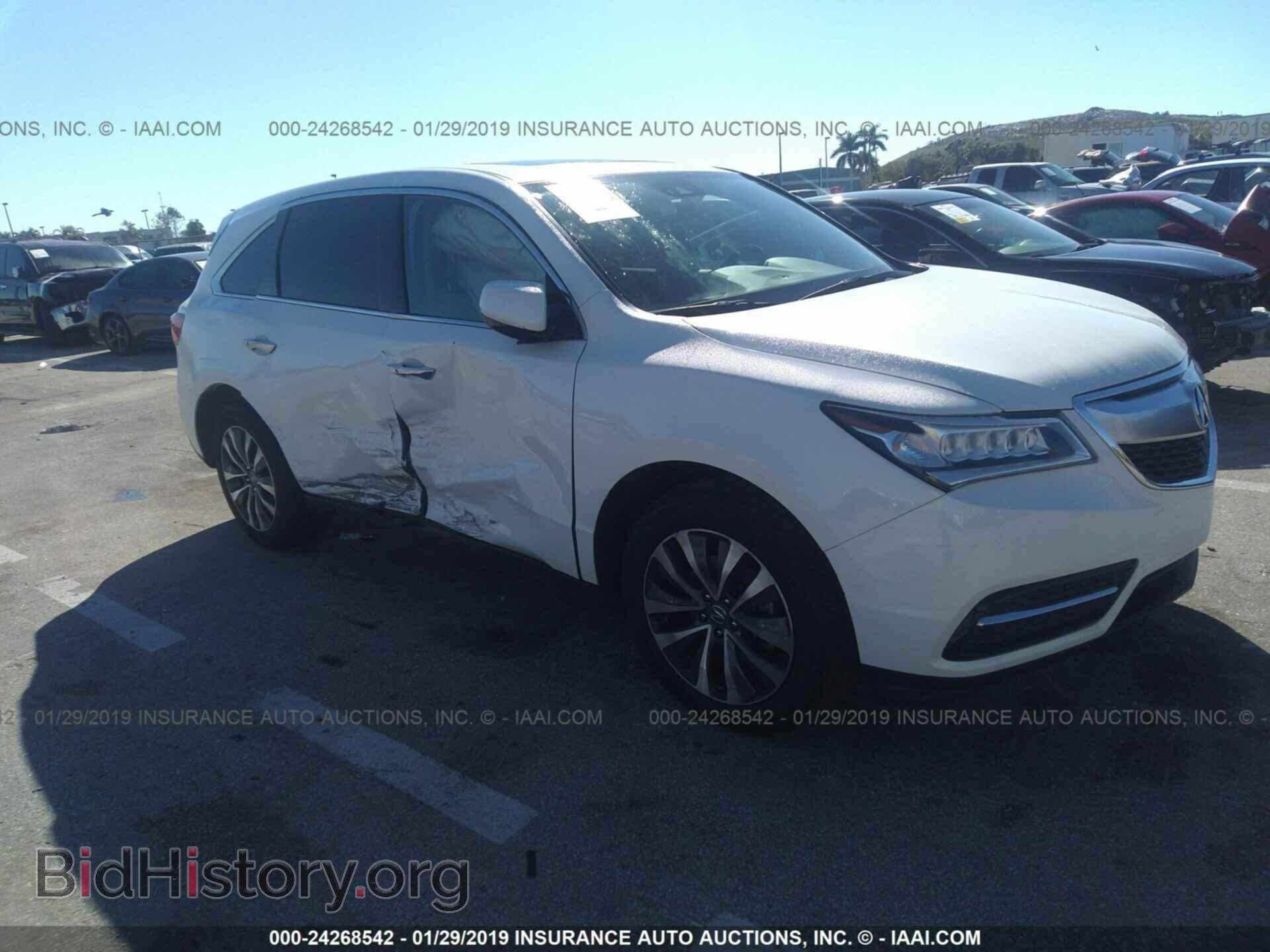 Photo 5FRYD4H44GB045099 - ACURA MDX 2016