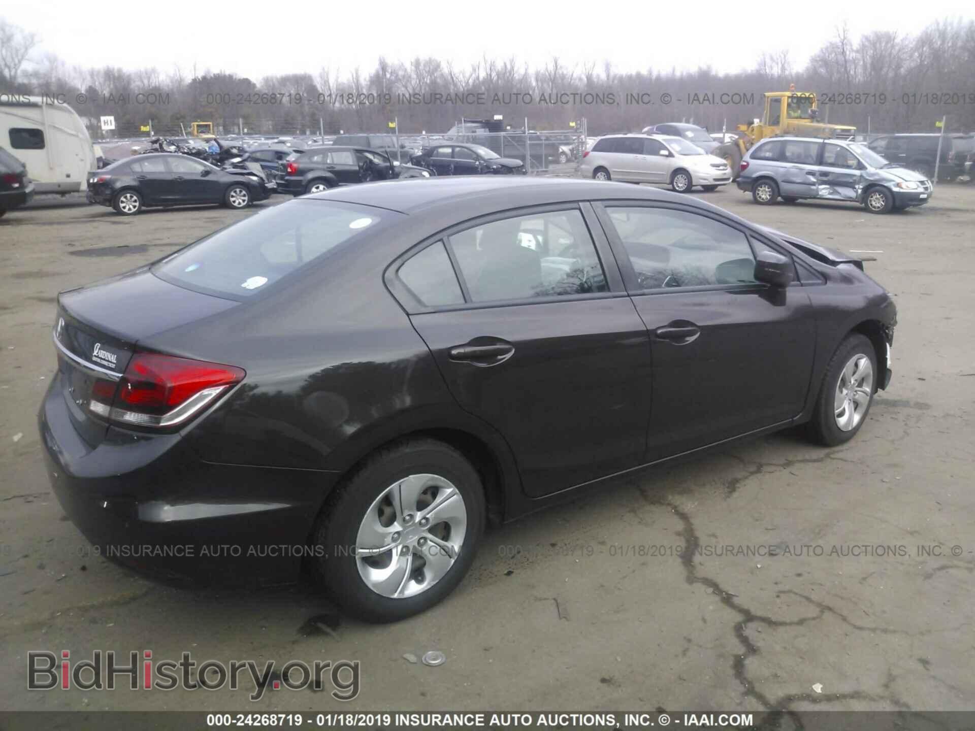 2014 HONDA CIVIC - VIN: 2HGFB2F50EH538852 - Фото 4