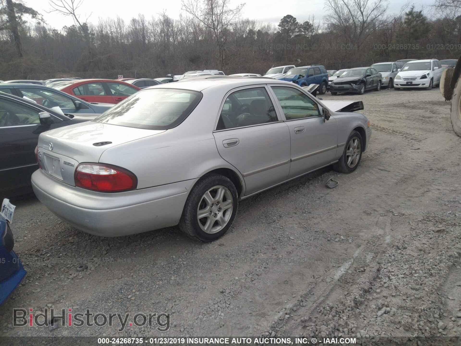 2001 MAZDA 626 - VIN: 1YVGF22F215212682 - Фото 4