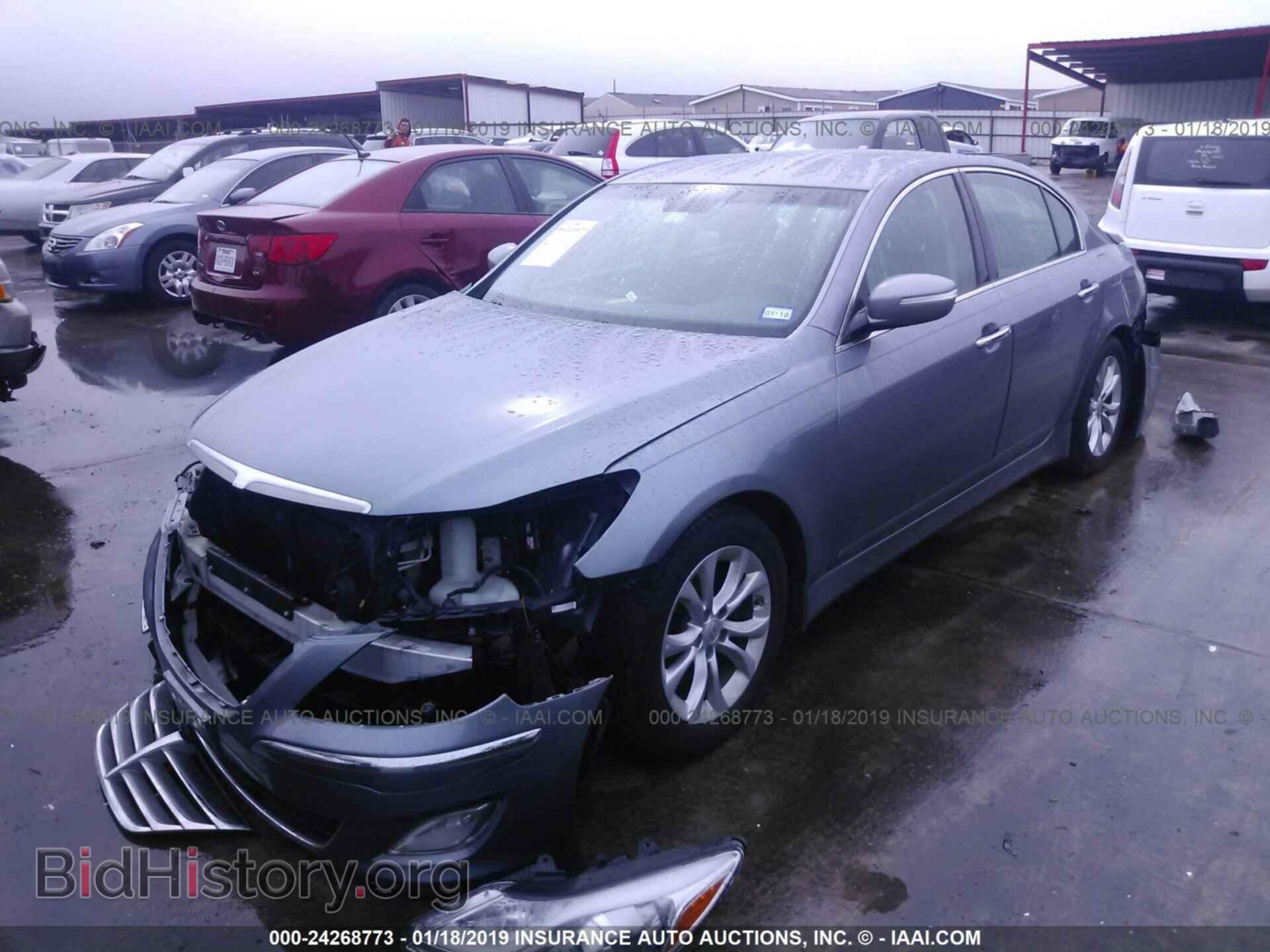 2013 HYUNDAI GENESIS - VIN: KMHGC4DD7DU258245 - Фото 2