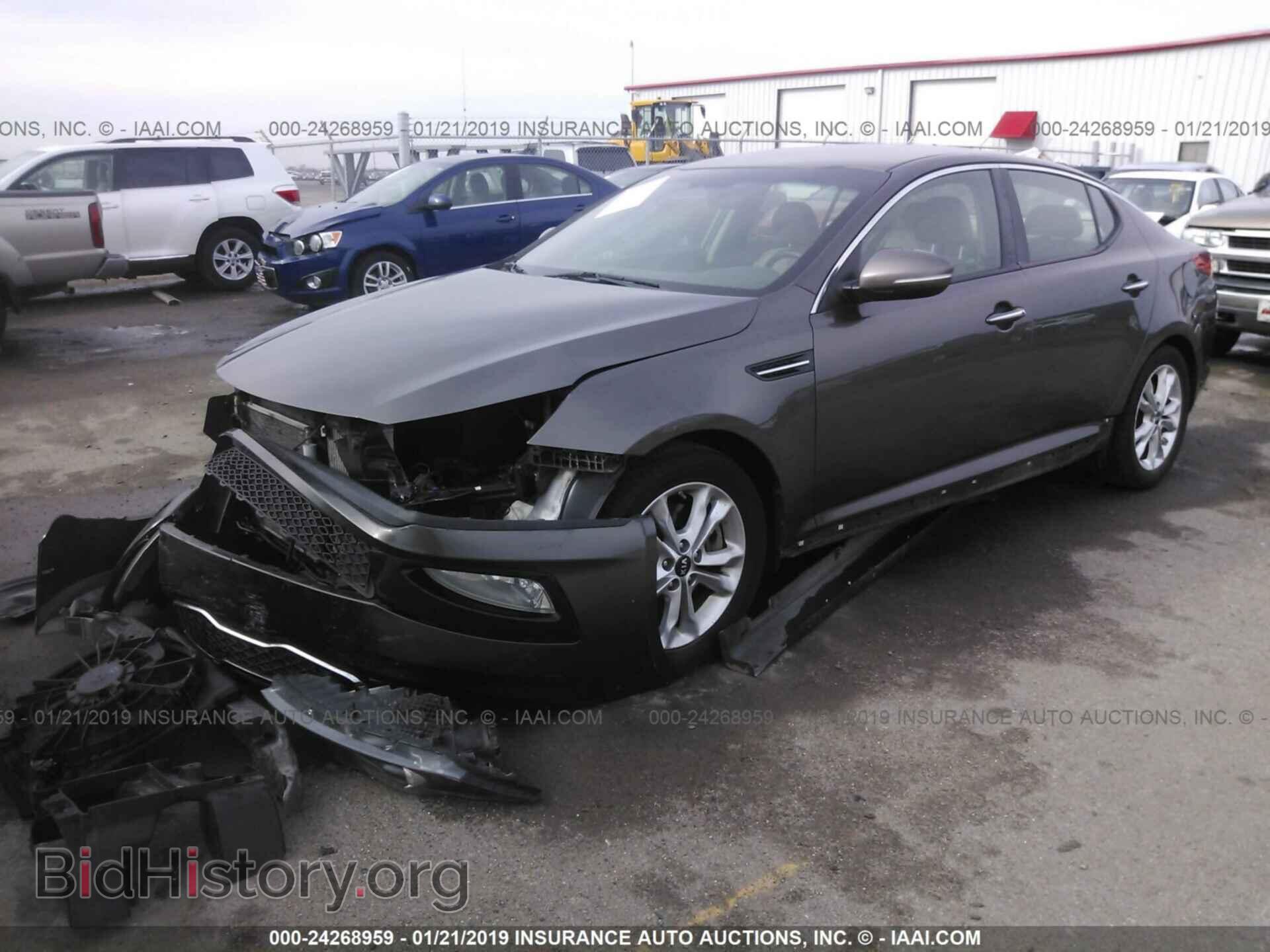 2011 KIA OPTIMA - VIN: KNAGN4A6XB5091789 - Фото 2