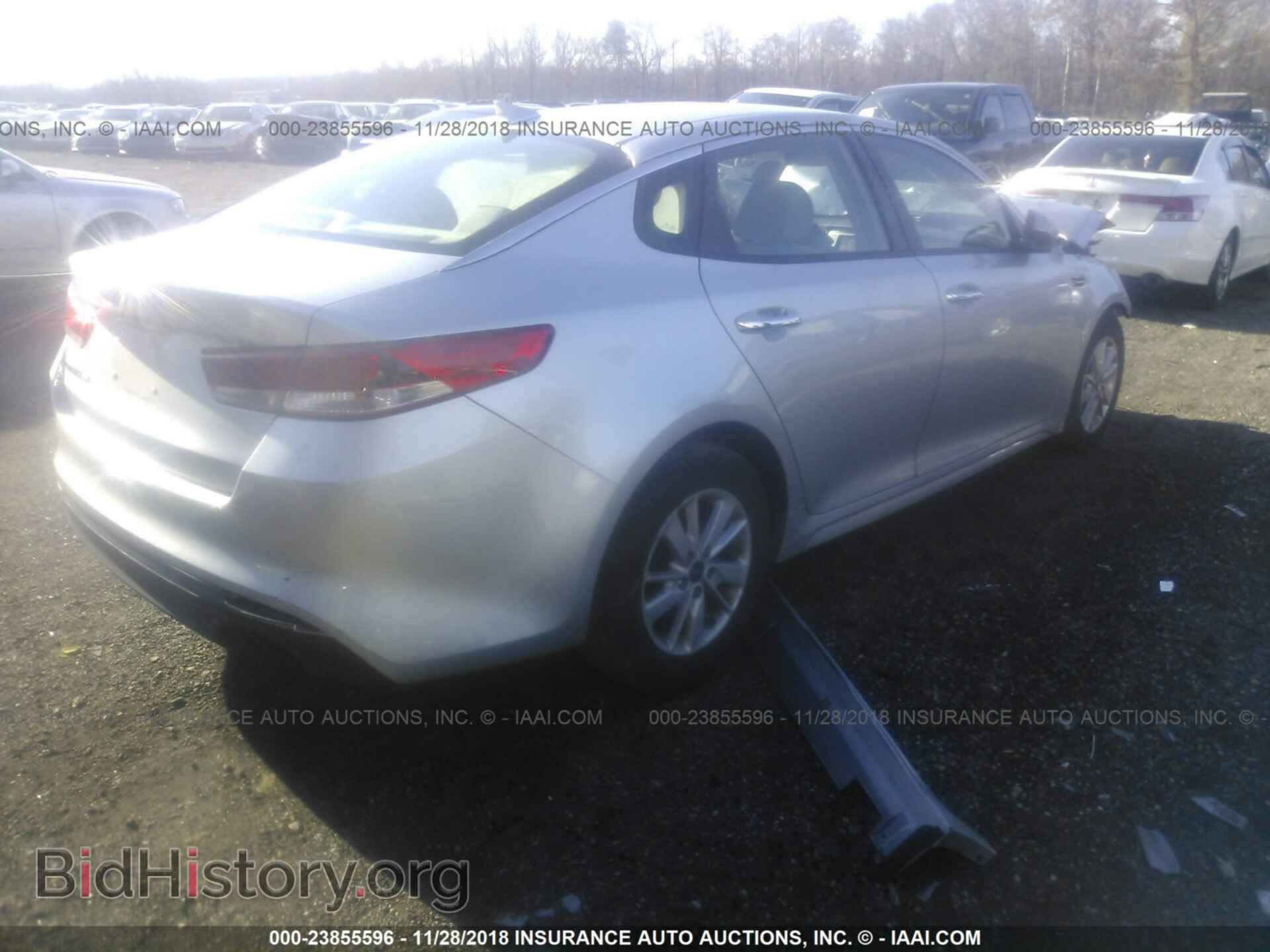 2016 KIA OPTIMA - VIN: 5XXGT4L39GG014409 - Фото 4