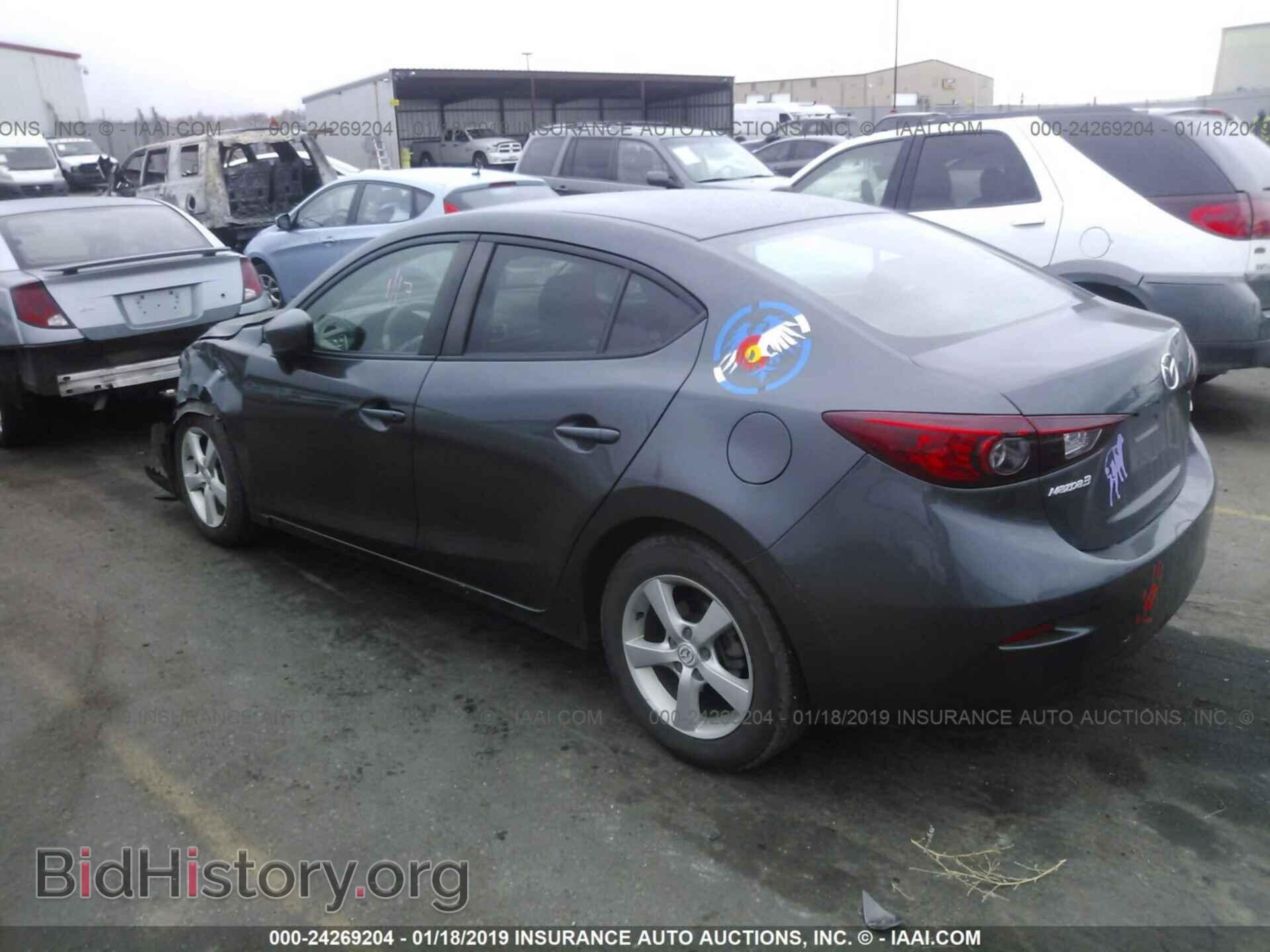 2014 MAZDA 3 - VIN: 3MZBM1U70EM107643 - Фото 3