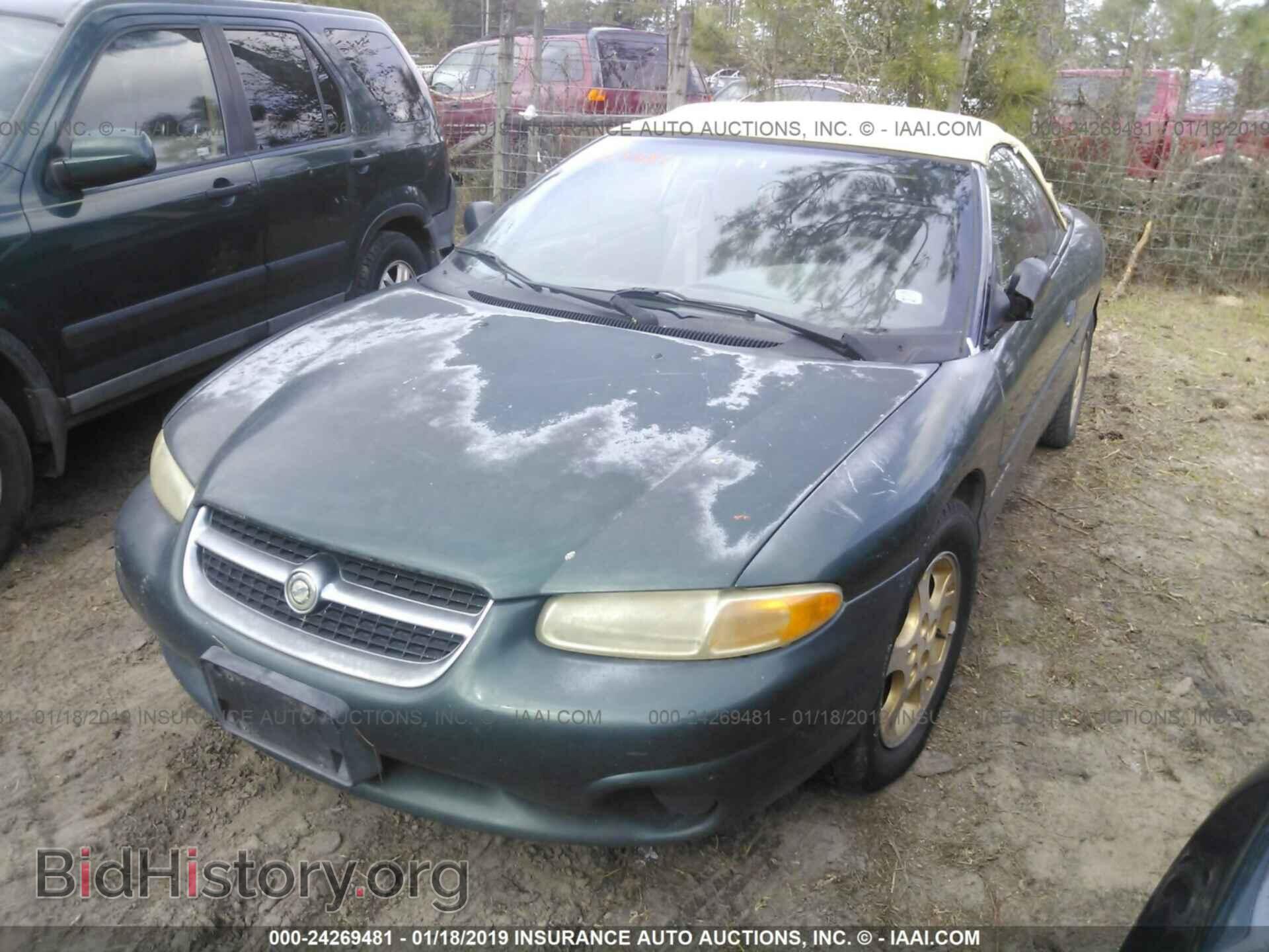 1998 CHRYSLER SEBRING - VIN: 3C3EL45H9WT335101 - Фото 2