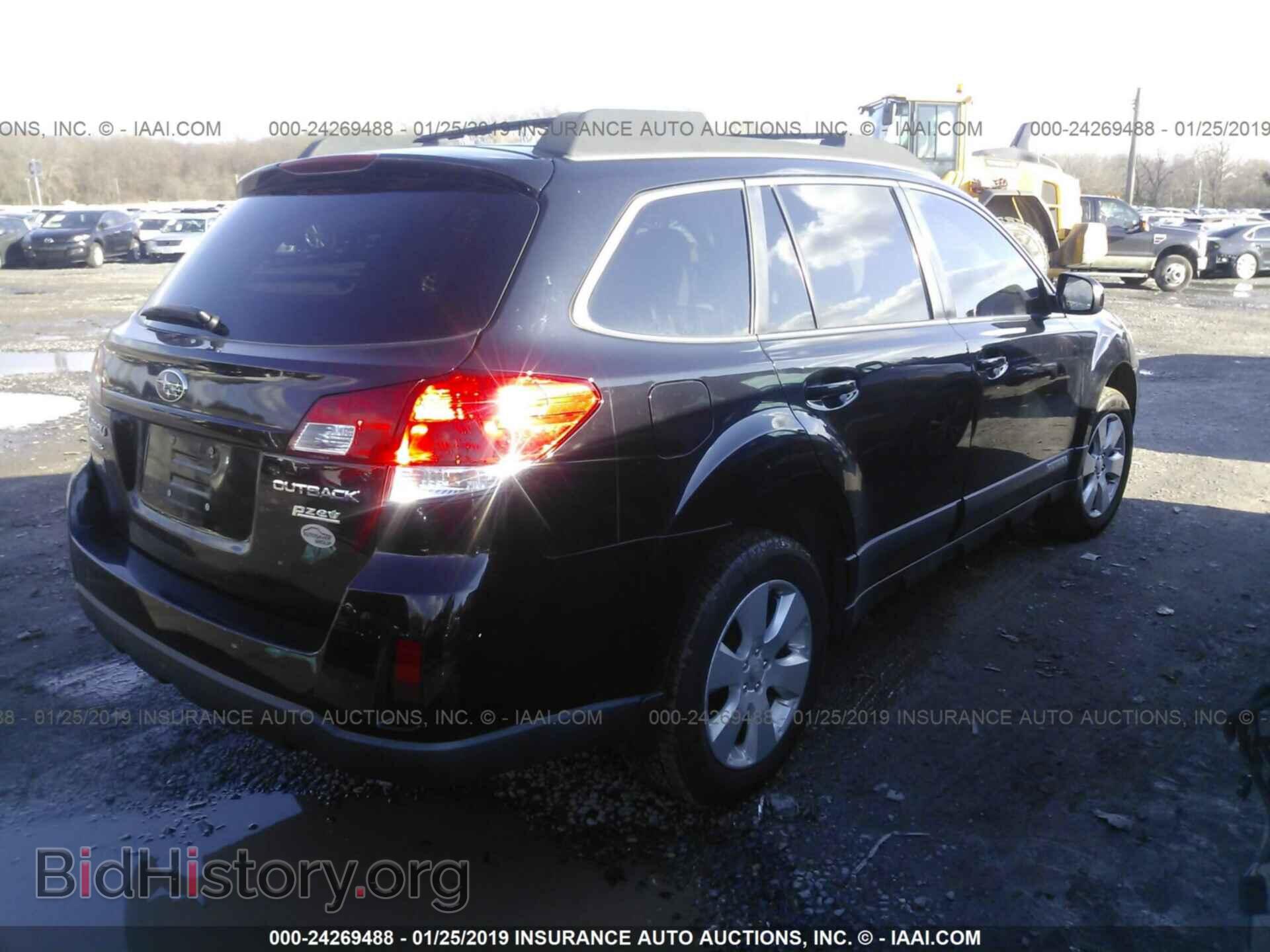 2011 SUBARU OUTBACK - VIN: 4S4BRBCC6B3438535 - Фото 4