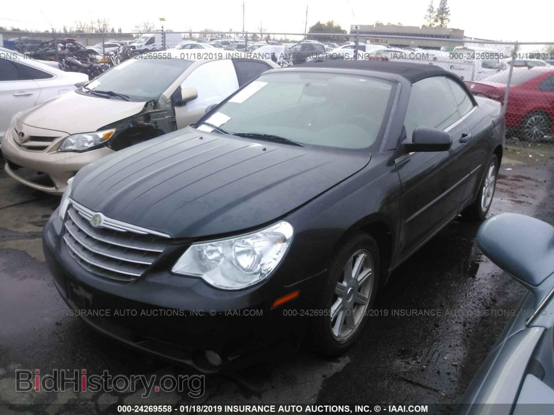 2008 CHRYSLER SEBRING - VIN: 1C3LC55R08N643895 - Фото 2