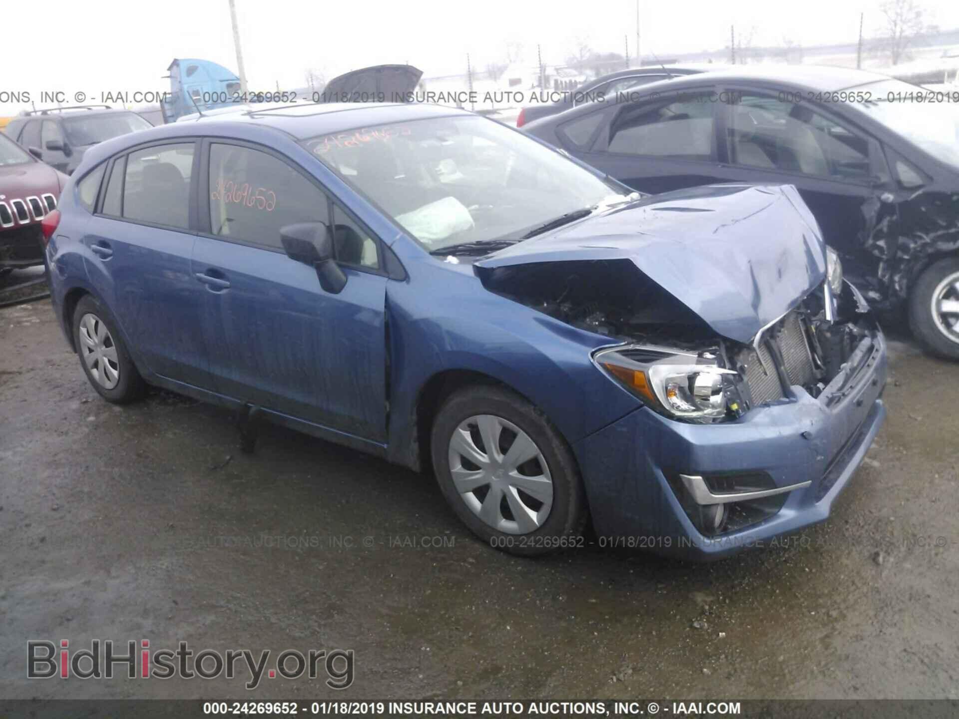 Фотография JF1GPAA68G8300163 - SUBARU IMPREZA 2016