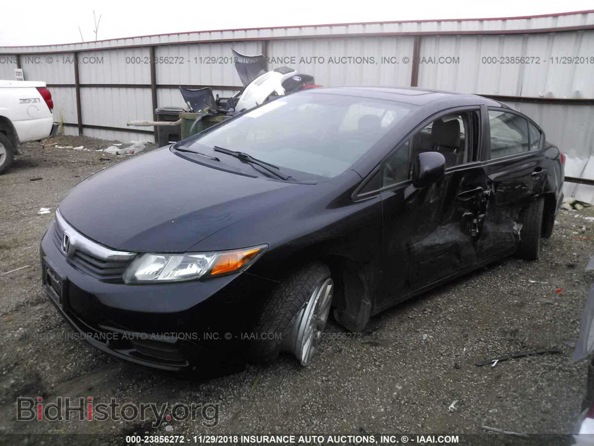 2012 HONDA CIVIC - VIN: 2HGFB2F95CH518581 - Photo 2