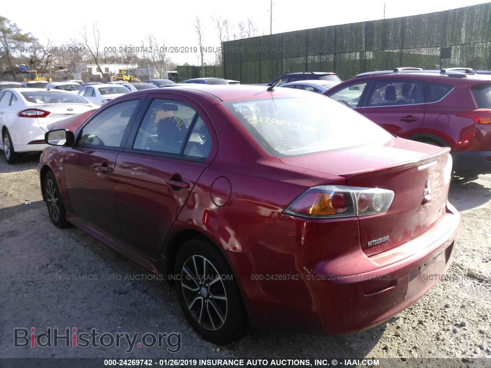 2017 MITSUBISHI LANCER - VIN: JA32U2FU3HU007255 - Фото 3