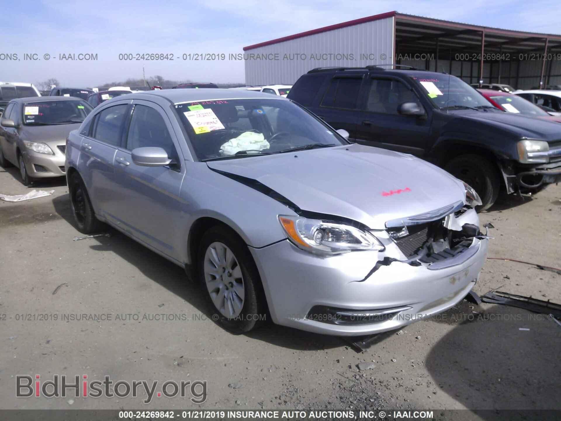 Фотография 1C3CCBAB3CN162751 - CHRYSLER 200 2012