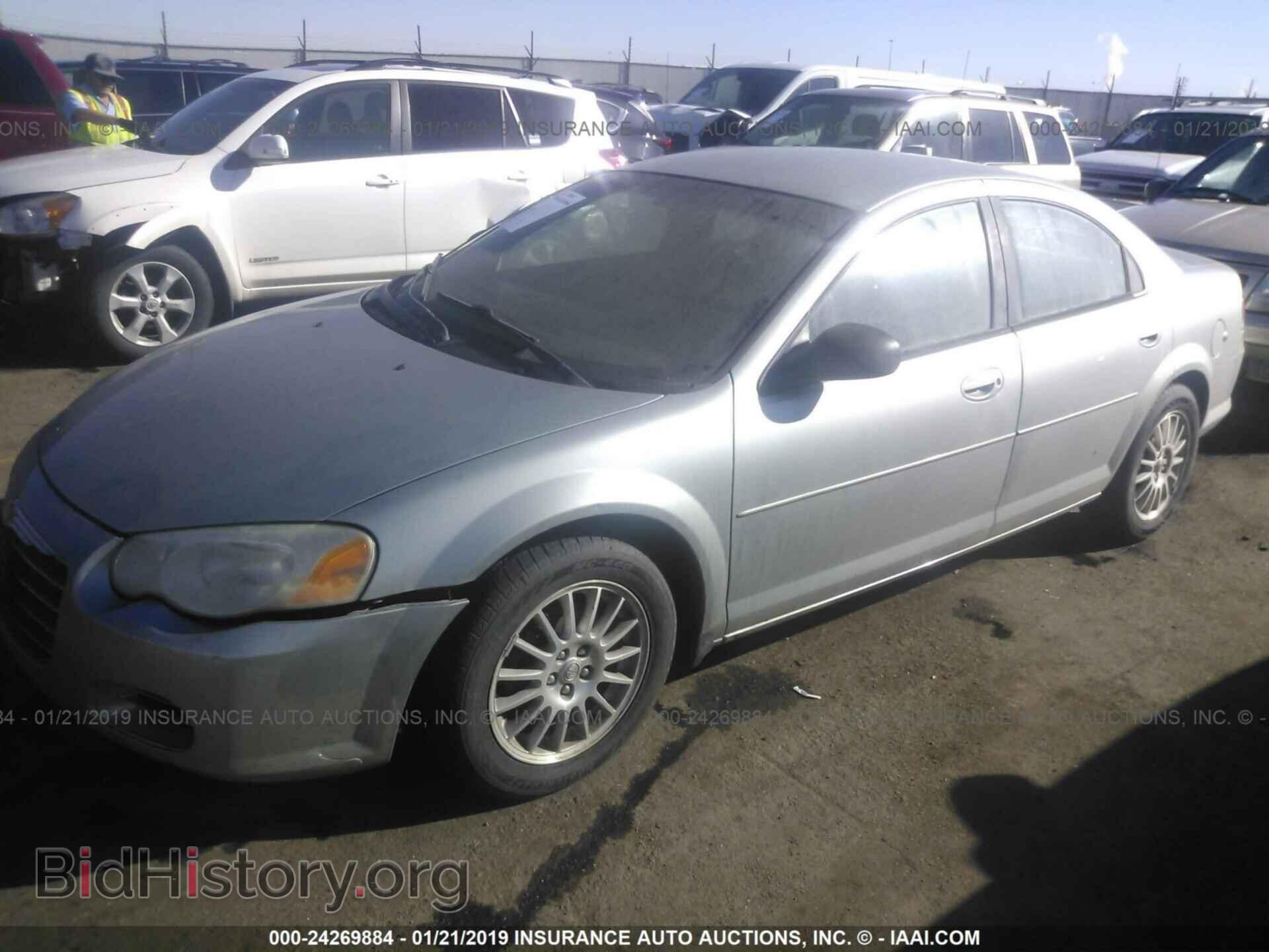 2005 CHRYSLER SEBRING - VIN: 1C3EL46X05N701032 - Фото 2