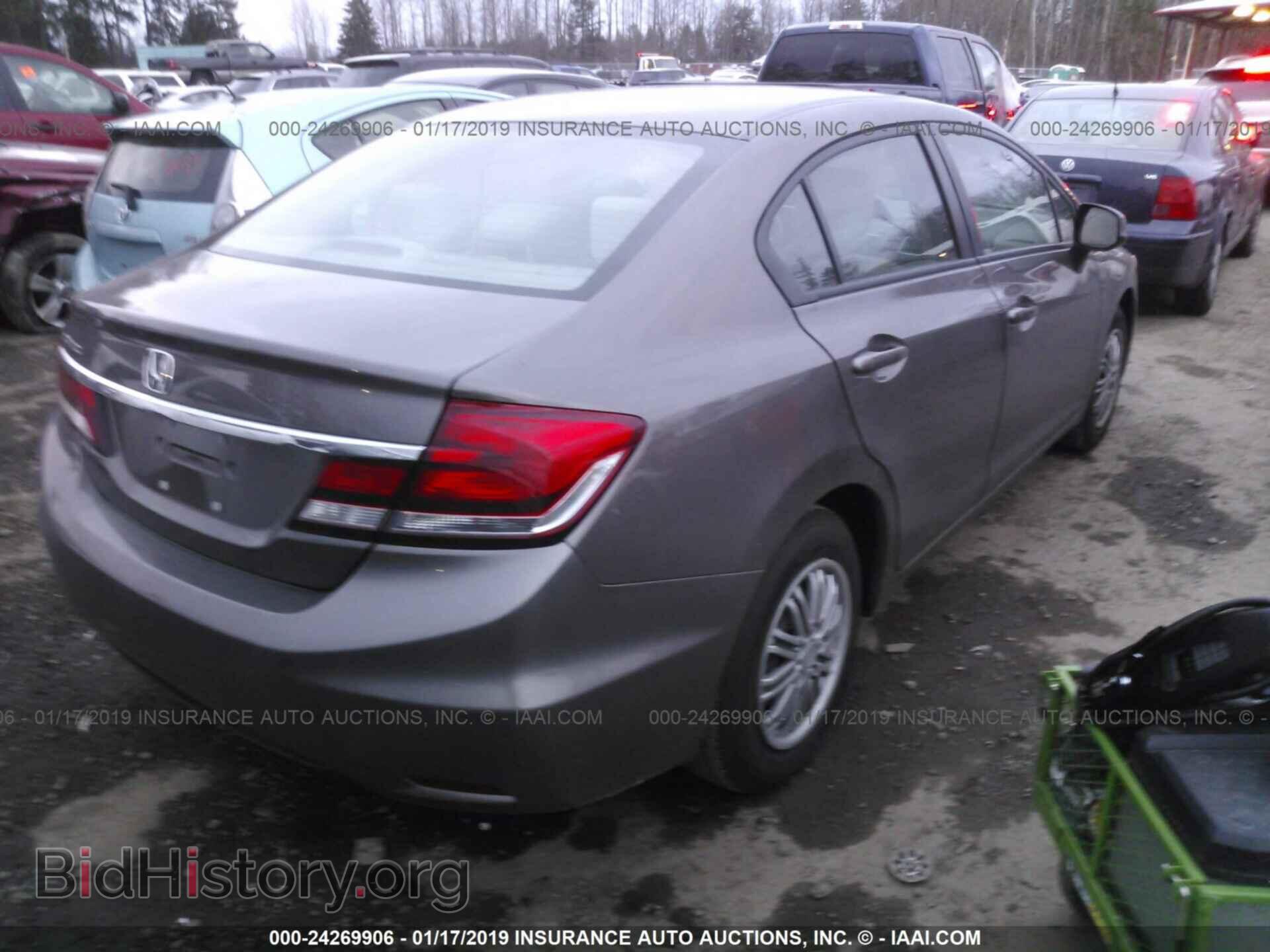 2013 HONDA CIVIC - VIN: 2HGFB2F5XDH603236 - Фото 4