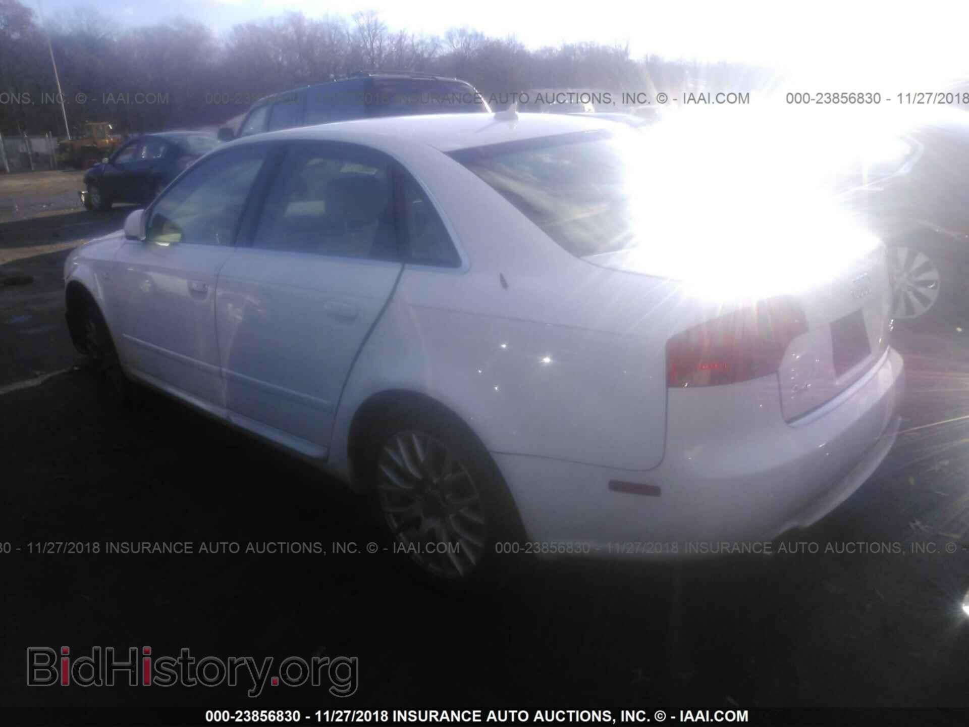 2008 AUDI A4 - VIN: WAUDF78E98A167534 - Фото 3