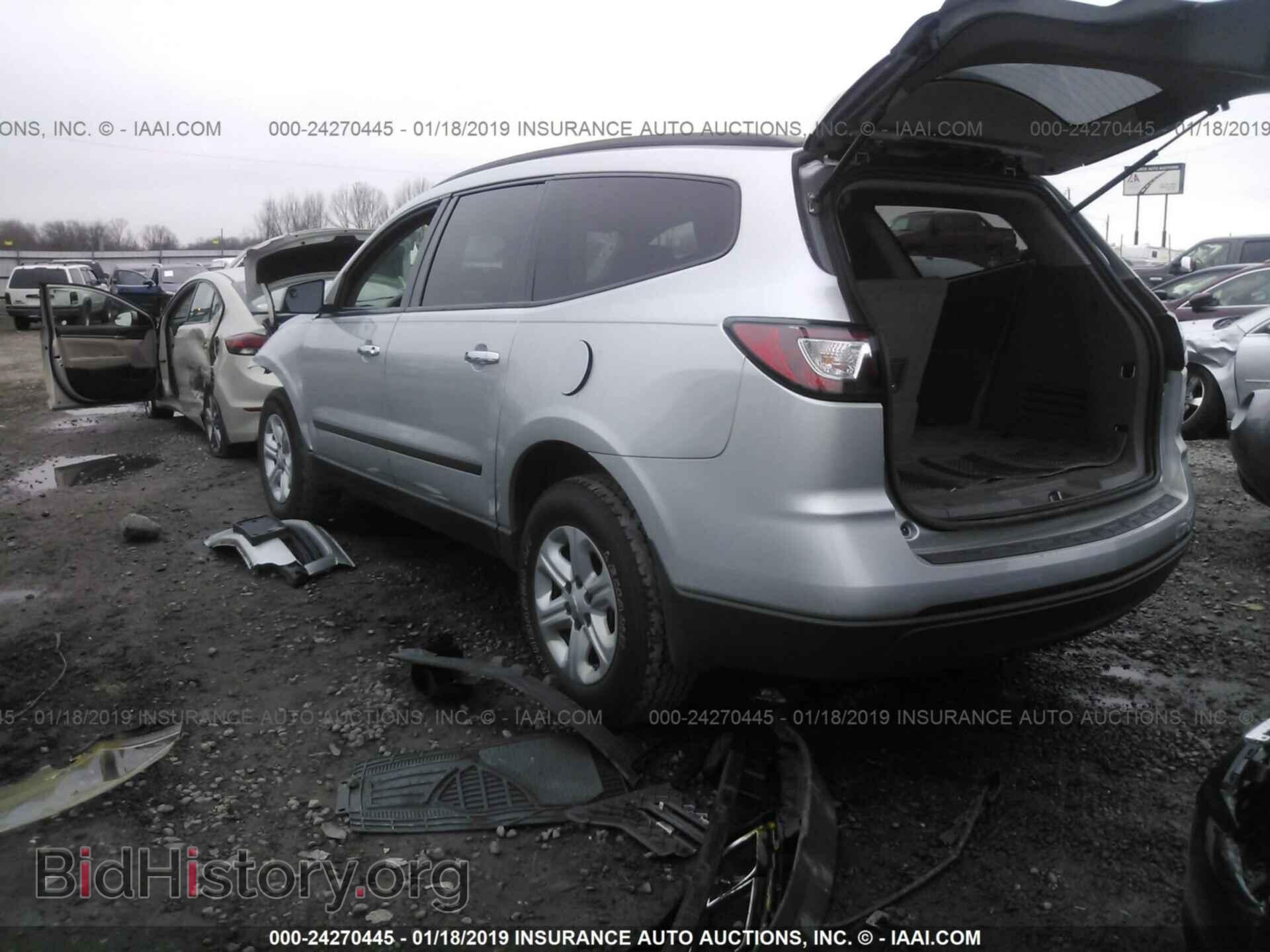 2013 CHEVROLET TRAVERSE - VIN: 1GNKRFED7DJ102786 - Фото 3