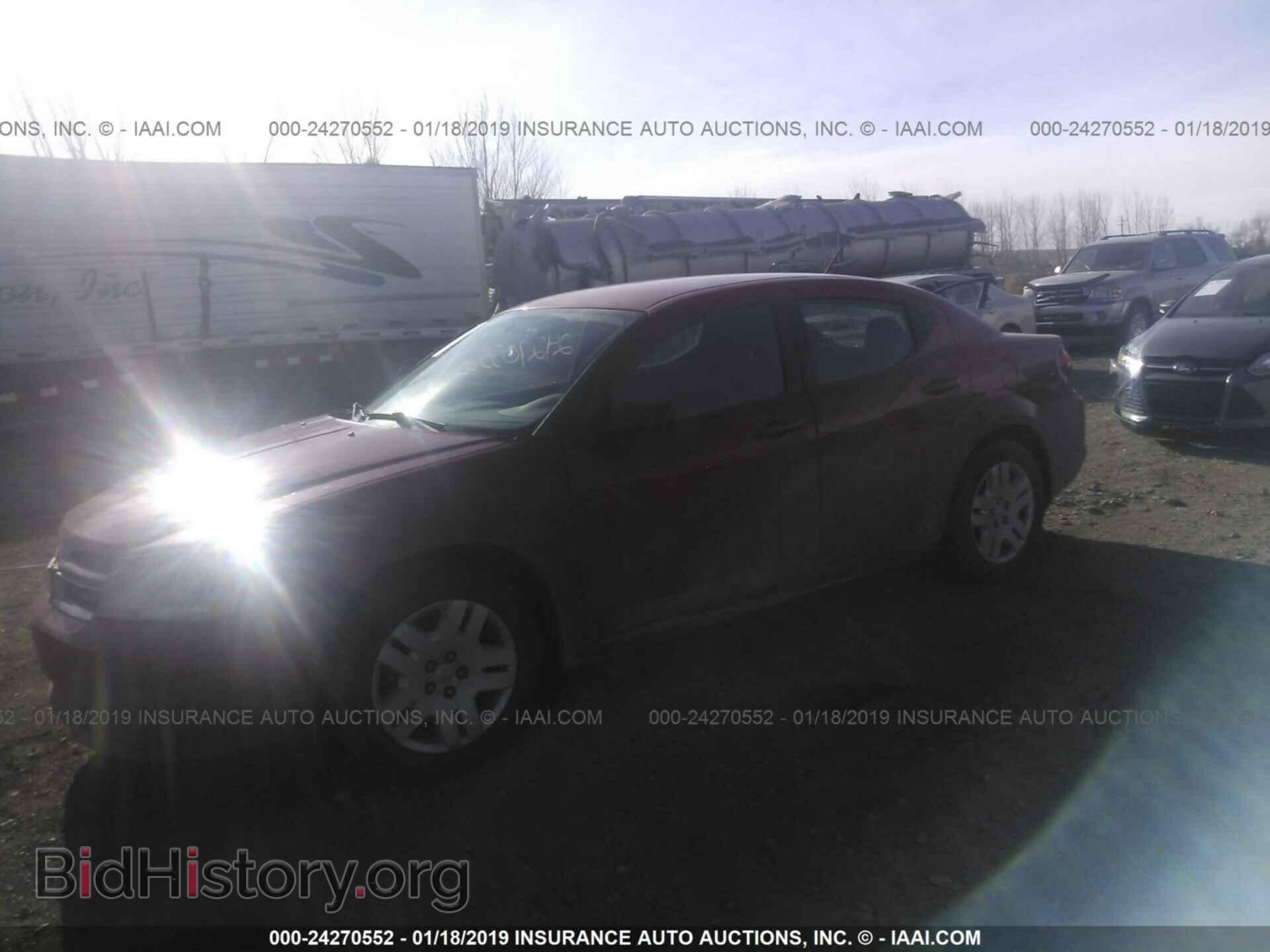 2011 DODGE AVENGER - VIN: 1B3BD4FBXBN509517 - Фото 2