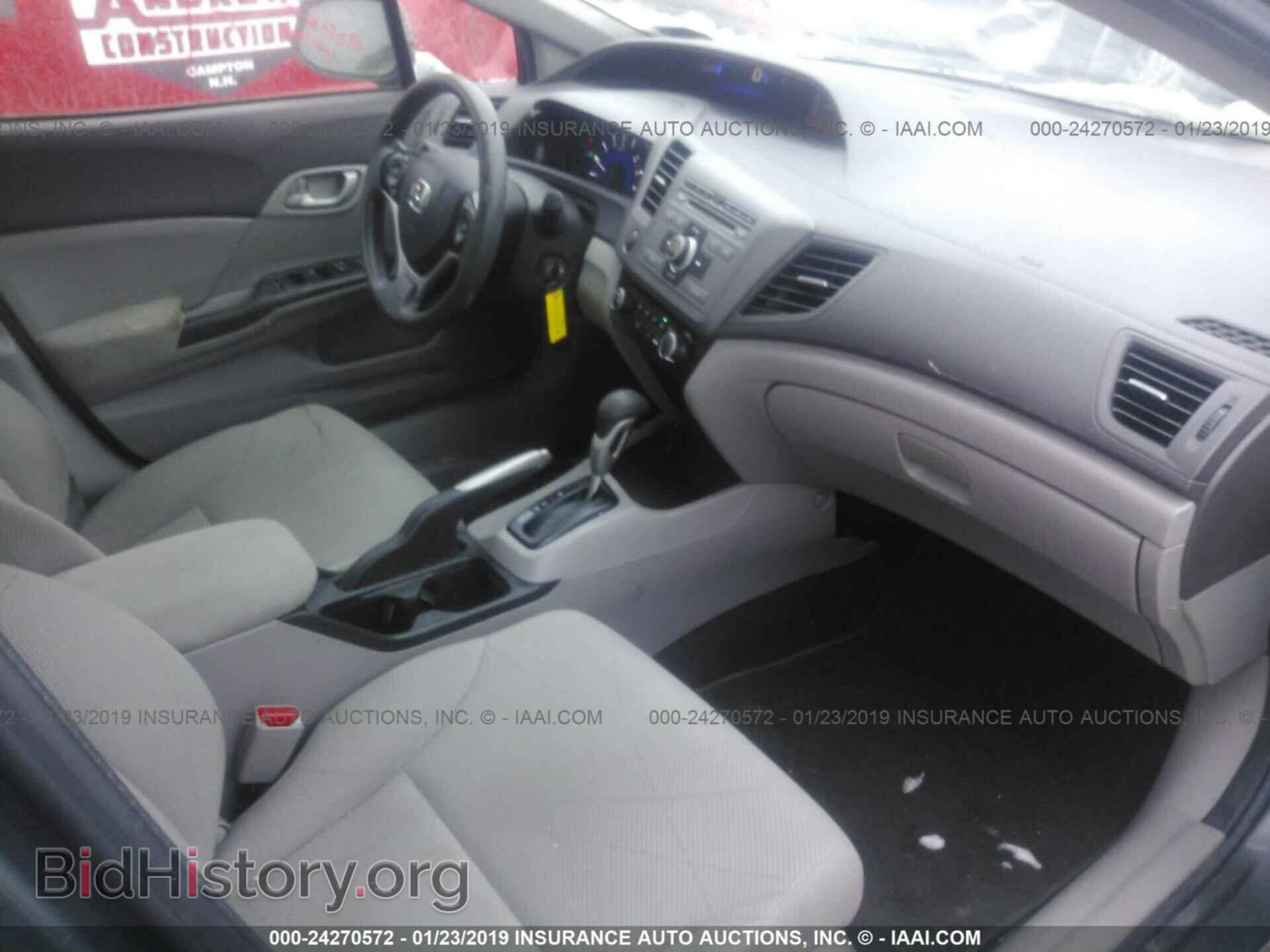 2012 HONDA CIVIC - VIN: 2HGFB2F57CH566595 - Photo 5