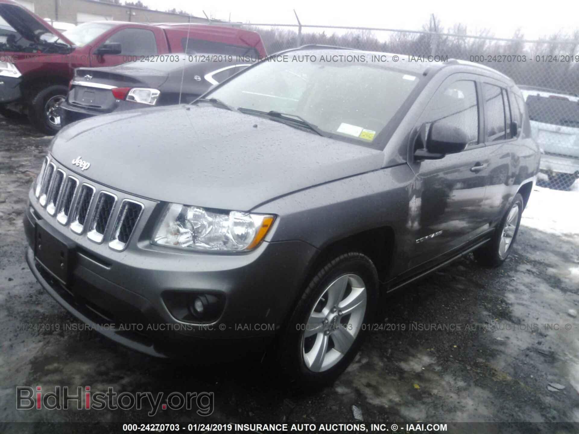 2011 JEEP COMPASS - VIN: 1J4NF1FB5BD266171 - Фото 2