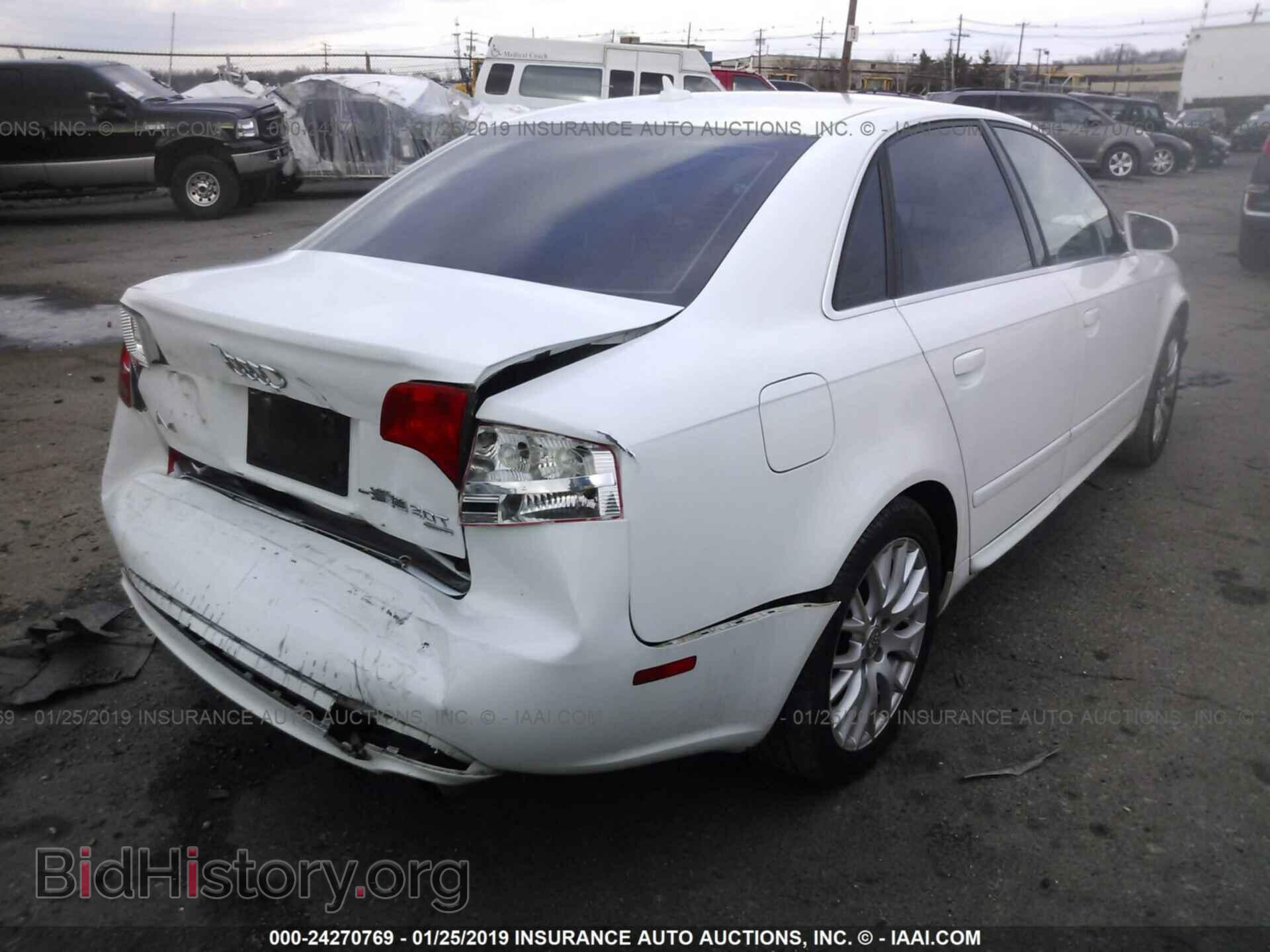 2008 AUDI A4 - VIN: WAUDF78E18A164465 - Фото 4