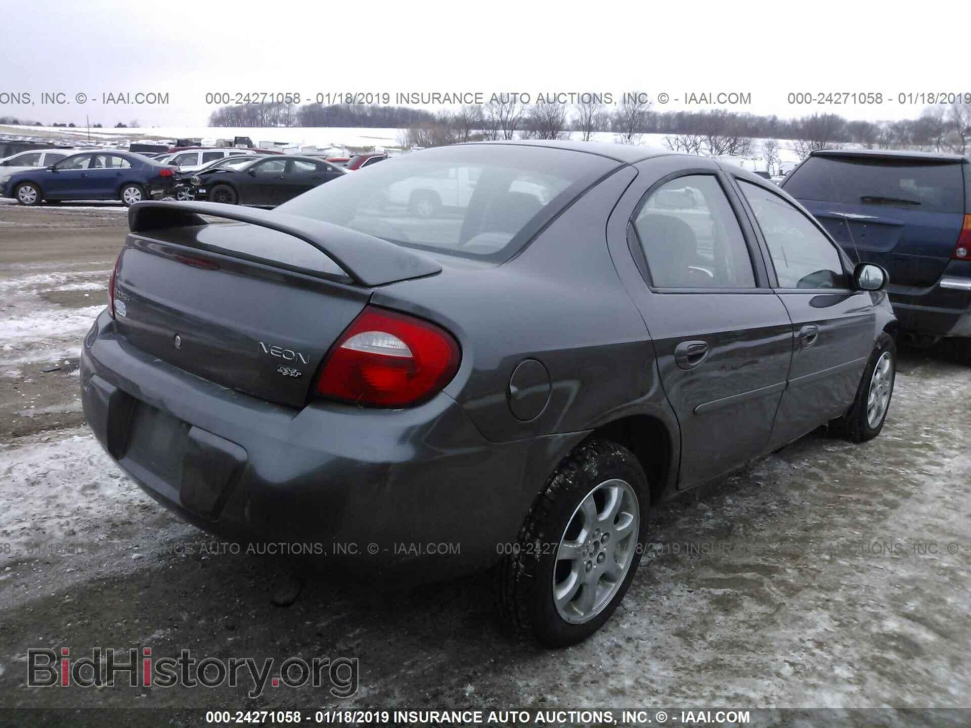 2004 DODGE NEON - VIN: 1B3ES56C84D512877 - Фото 4
