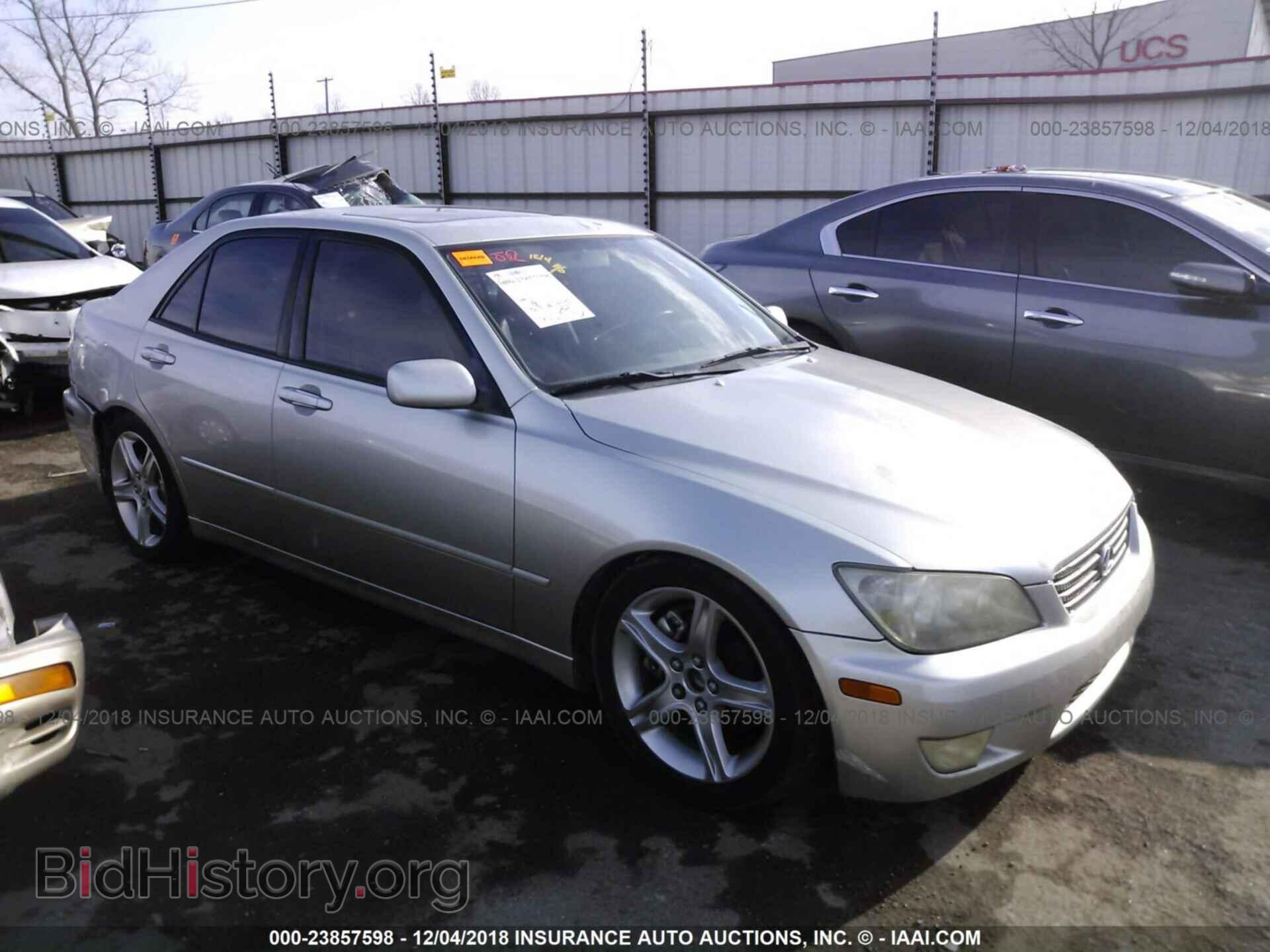 Photo JTHBD182810006962 - LEXUS IS 2001