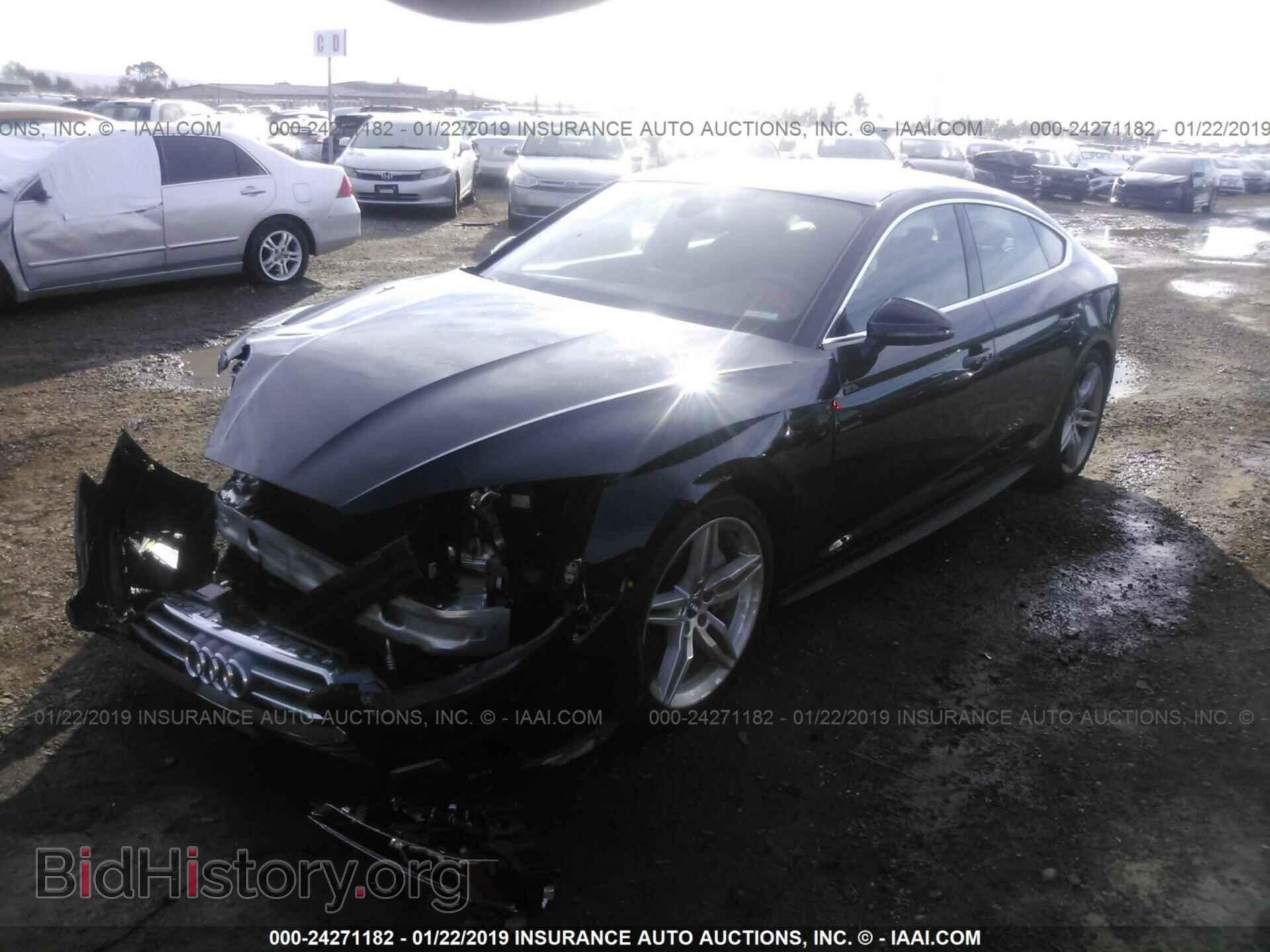 2018 AUDI A5 - VIN: WAUENCF51JA128199 - Фото 2