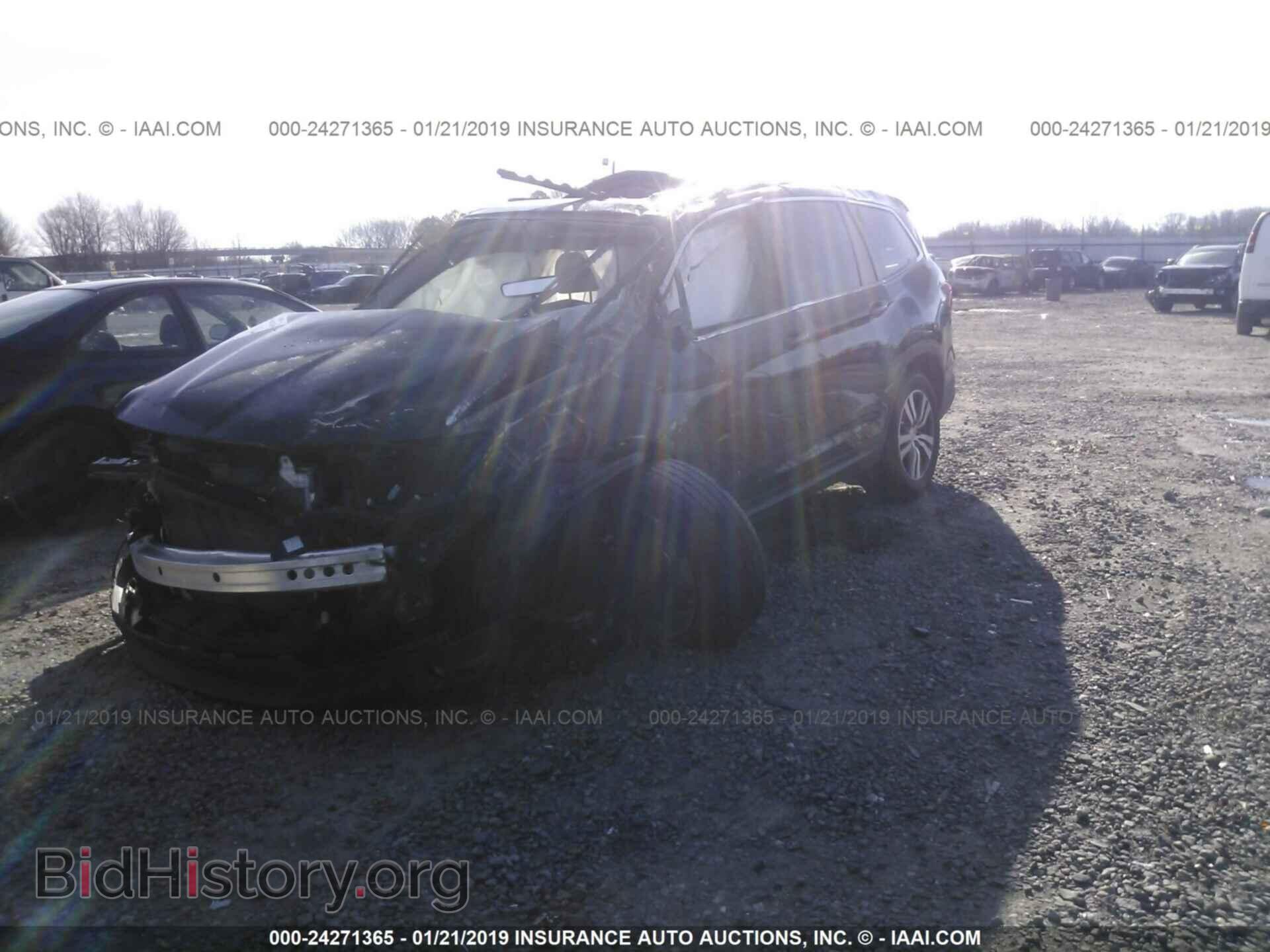 2017 HONDA PILOT - VIN: 5FNYF5H5XHB008019 - Фото 2