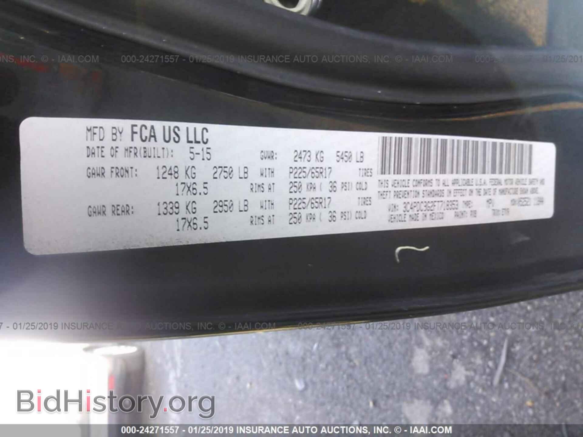 2015 DODGE JOURNEY - VIN: 3C4PDCBG2FT718353 - Photo 9