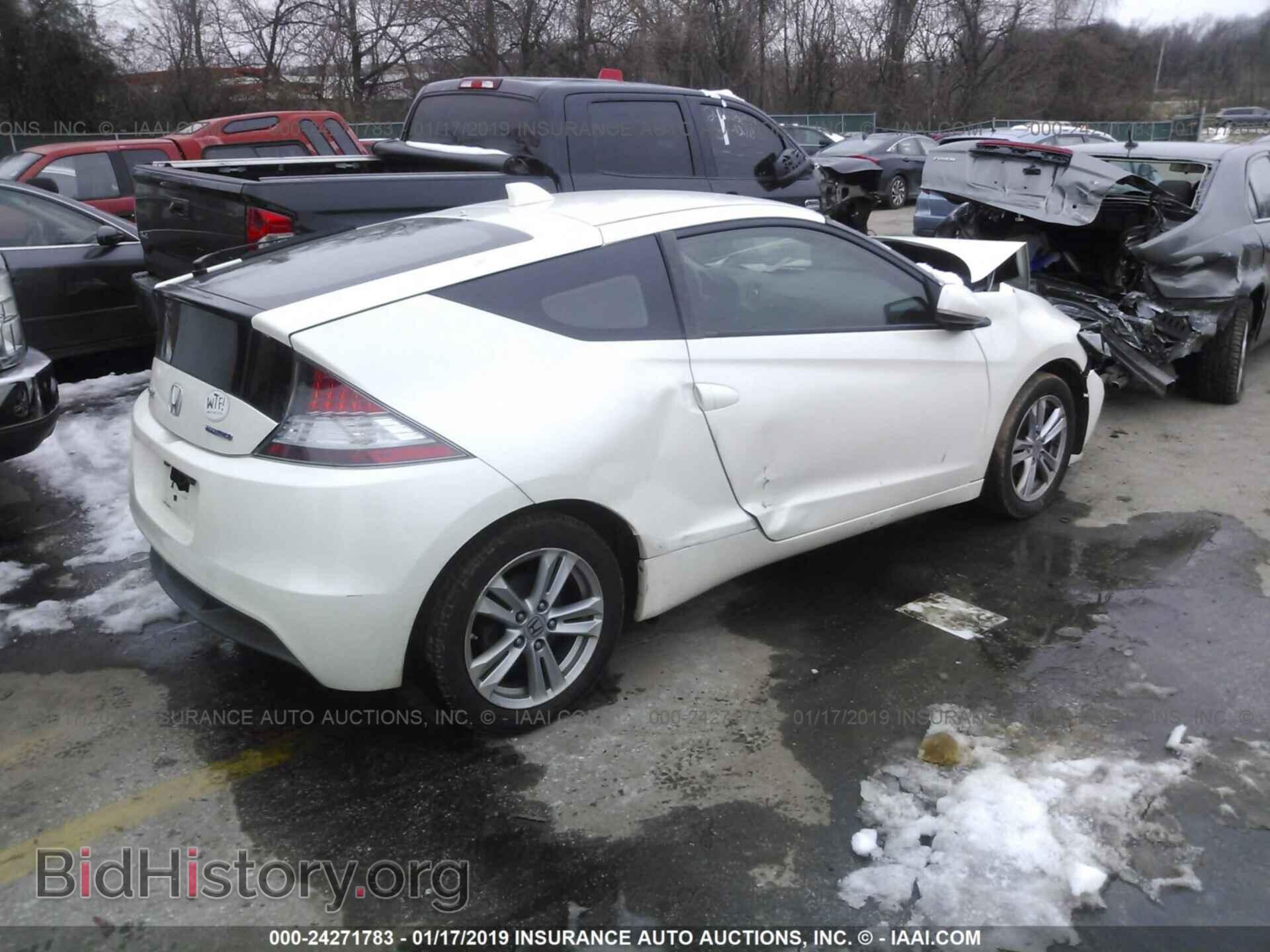 2011 HONDA CR-Z - VIN: JHMZF1D69BS004449 - Фото 4