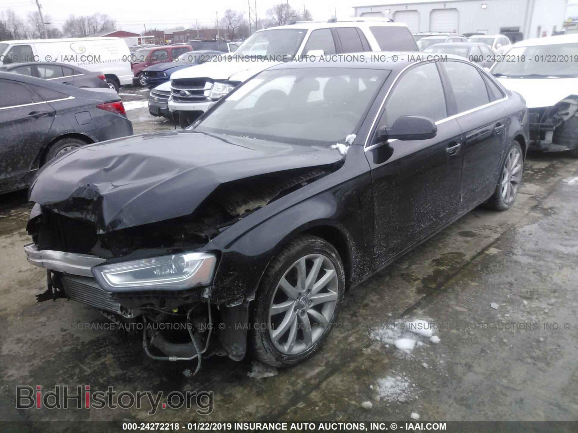 2013 AUDI A4 - VIN: WAUKFAFL4DN017730 - Фото 2