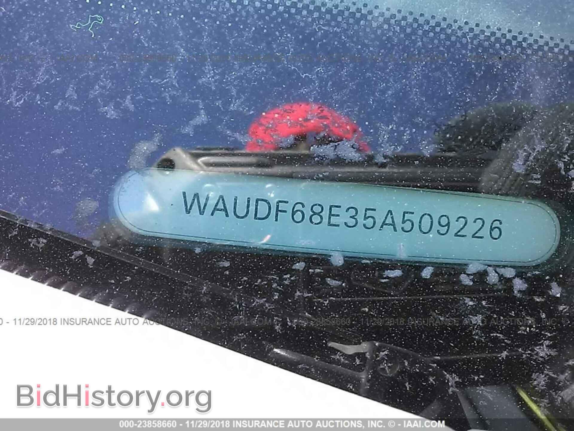 2005 AUDI A4 - VIN: WAUDF68E35A509226 - Фото 9