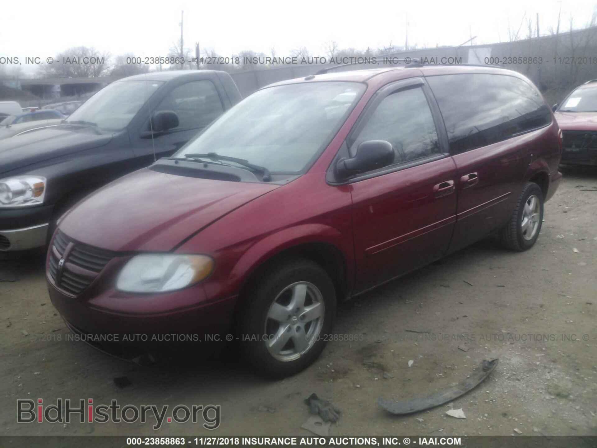 2007 DODGE GRAND CARAVAN - VIN: 2D8GP44L87R205203 - Фото 2