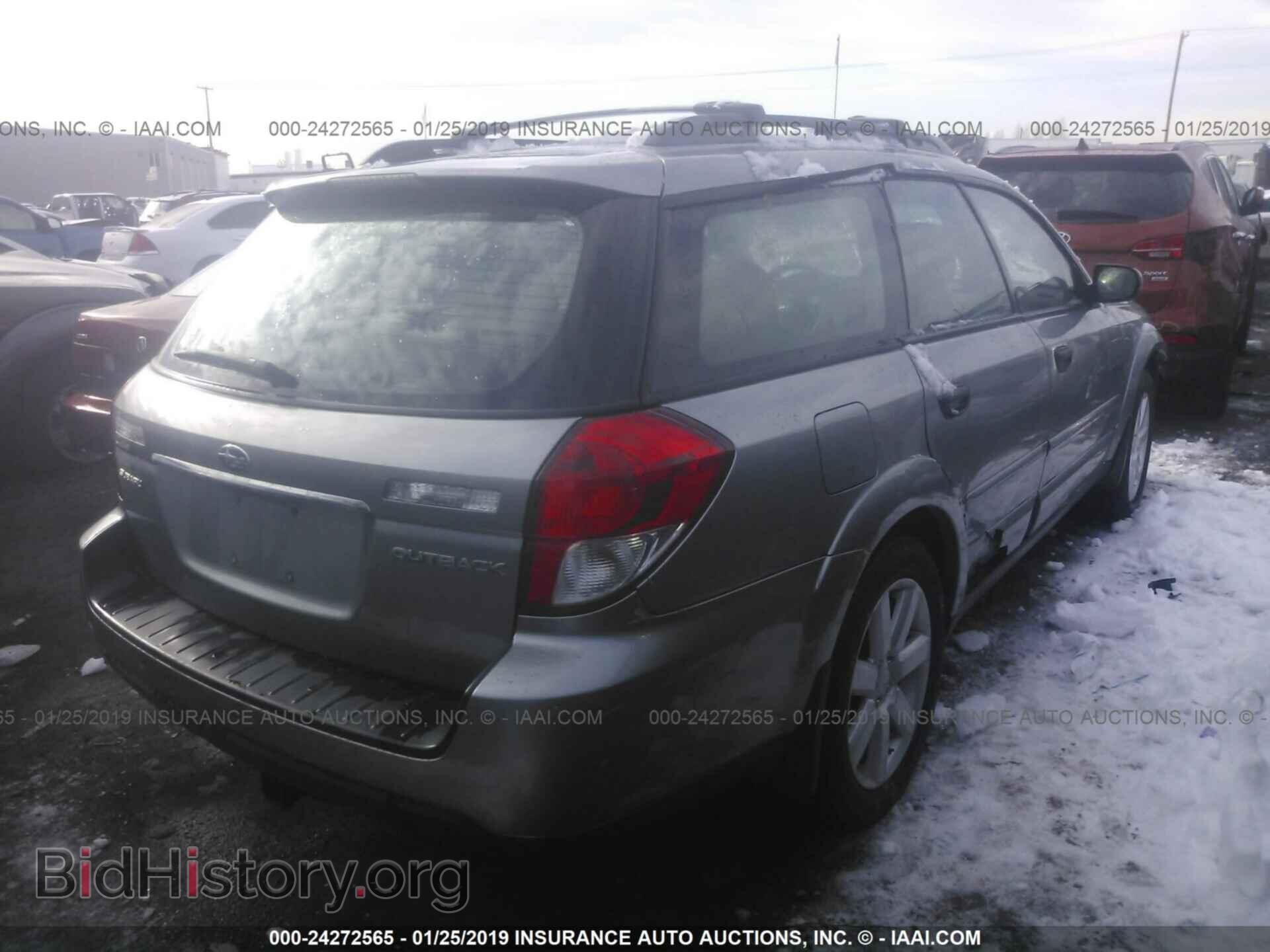 2008 SUBARU OUTBACK - VIN: 4S4BP61C087302497 - Фото 4