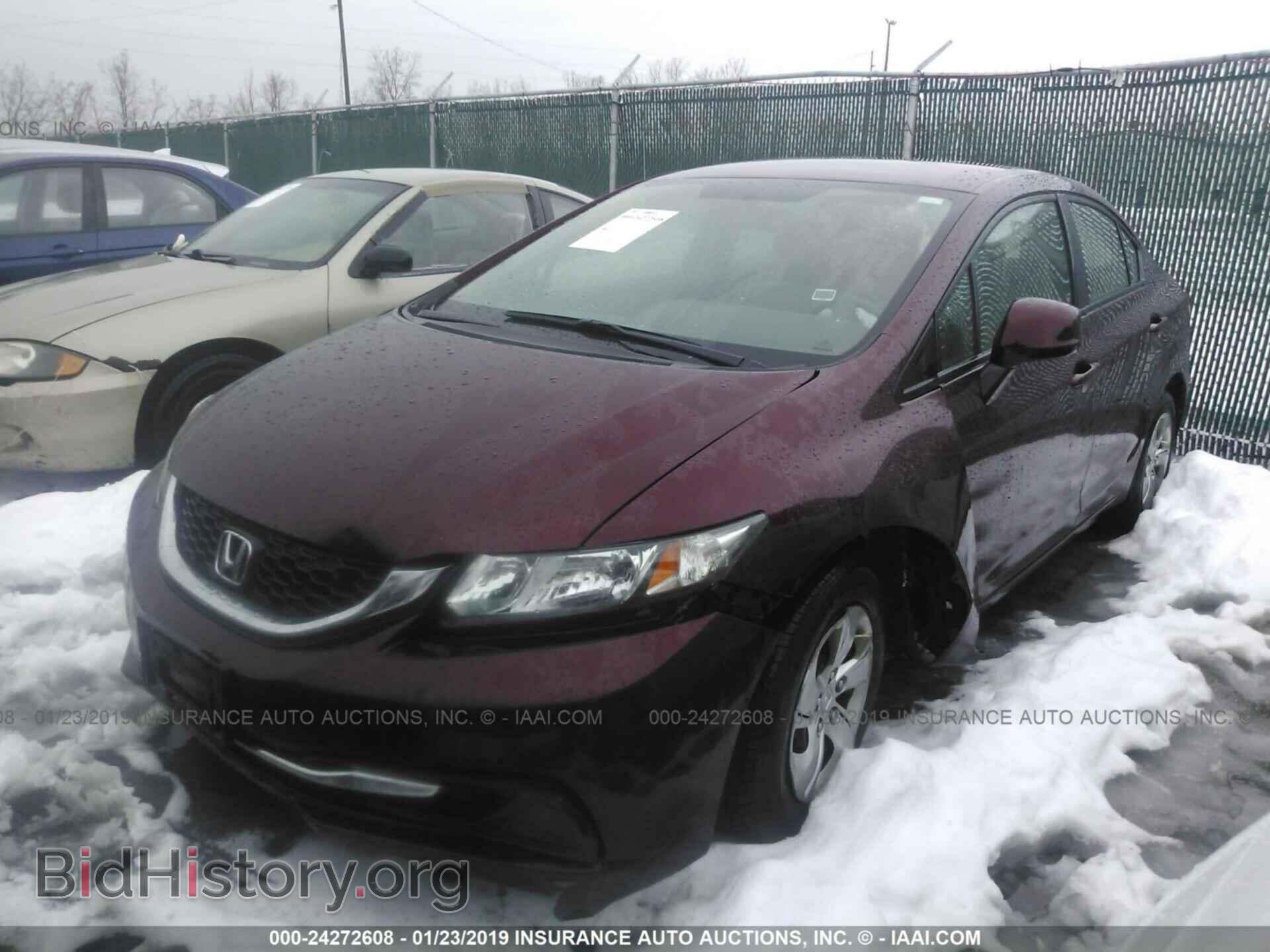 2013 HONDA CIVIC - VIN: 19XFB2F57DE025090 - Фото 2