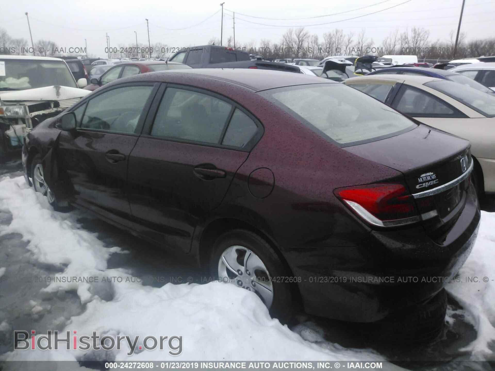 2013 HONDA CIVIC - VIN: 19XFB2F57DE025090 - Фото 3