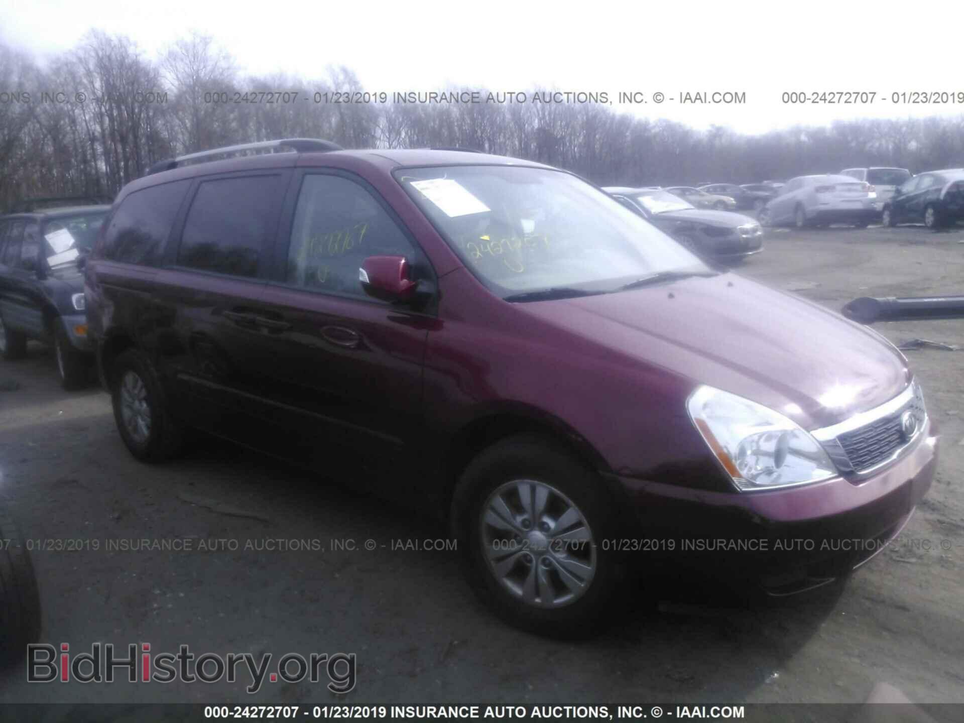 Фотография KNDMG4C71C6485019 - KIA SEDONA 2012