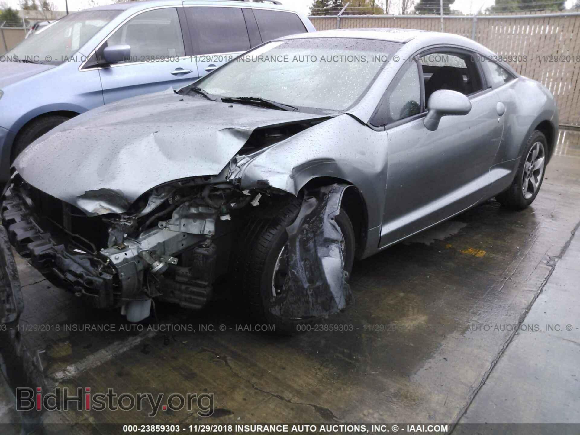 2007 MITSUBISHI ECLIPSE - VIN: 4A3AK24F87E004347 - Photo 2