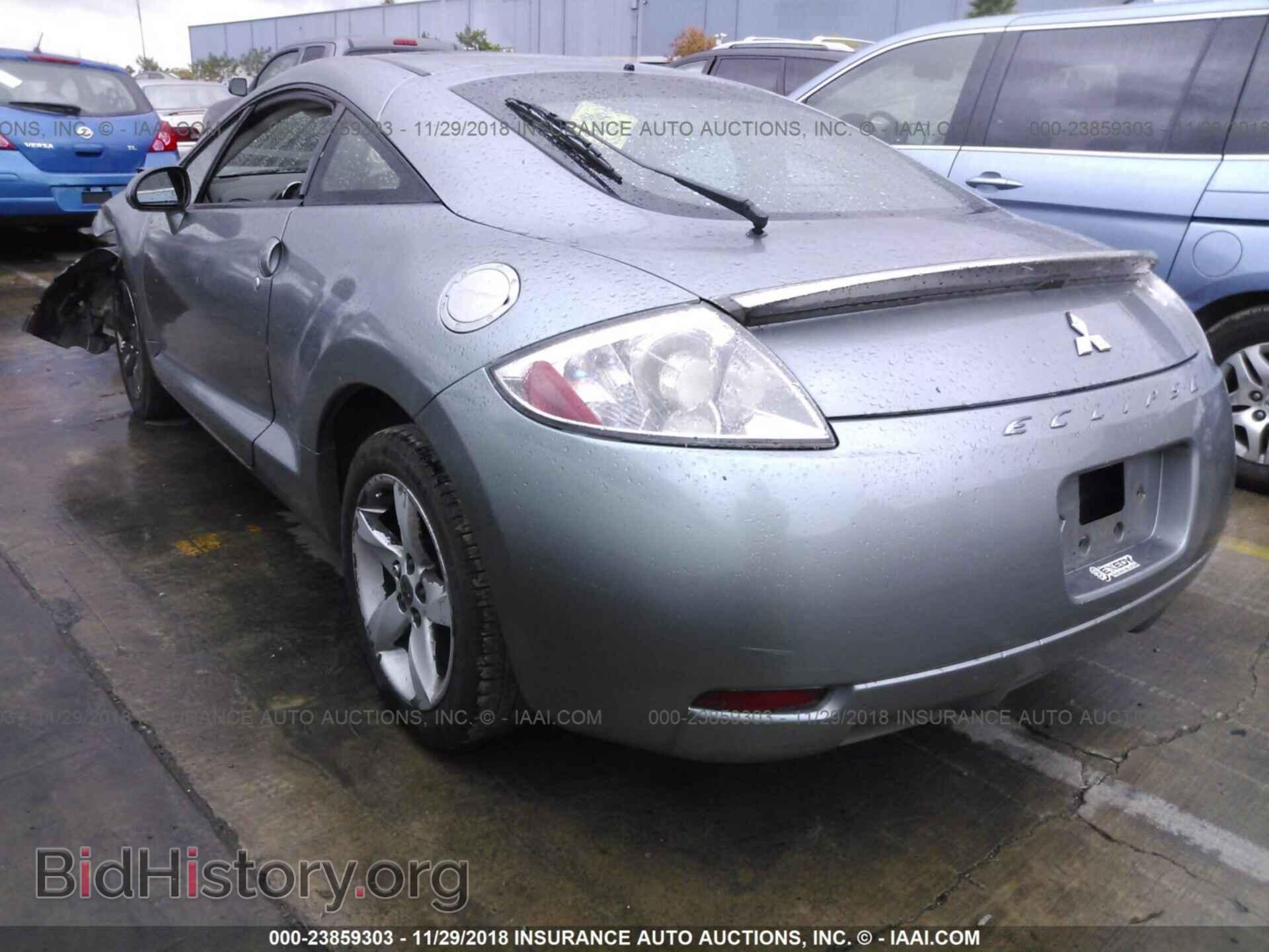 2007 MITSUBISHI ECLIPSE - VIN: 4A3AK24F87E004347 - Photo 3