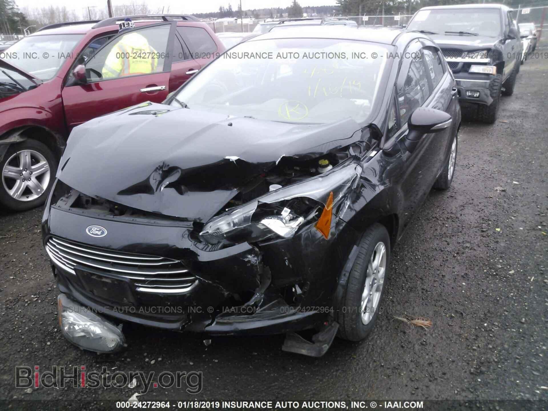 2014 FORD FIESTA - VIN: 3FADP4EJ6EM117873 - Фото 2