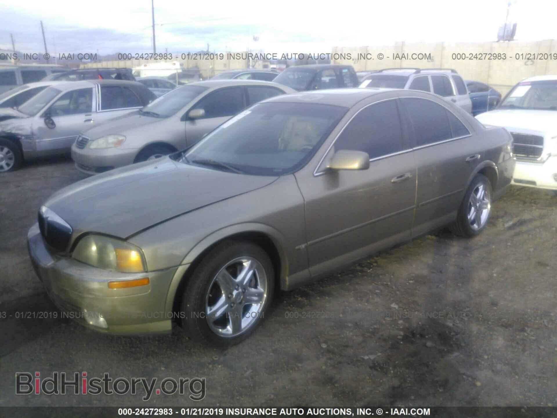 2001 LINCOLN LS - VIN: 1LNHM87A21Y705191 - Фото 2