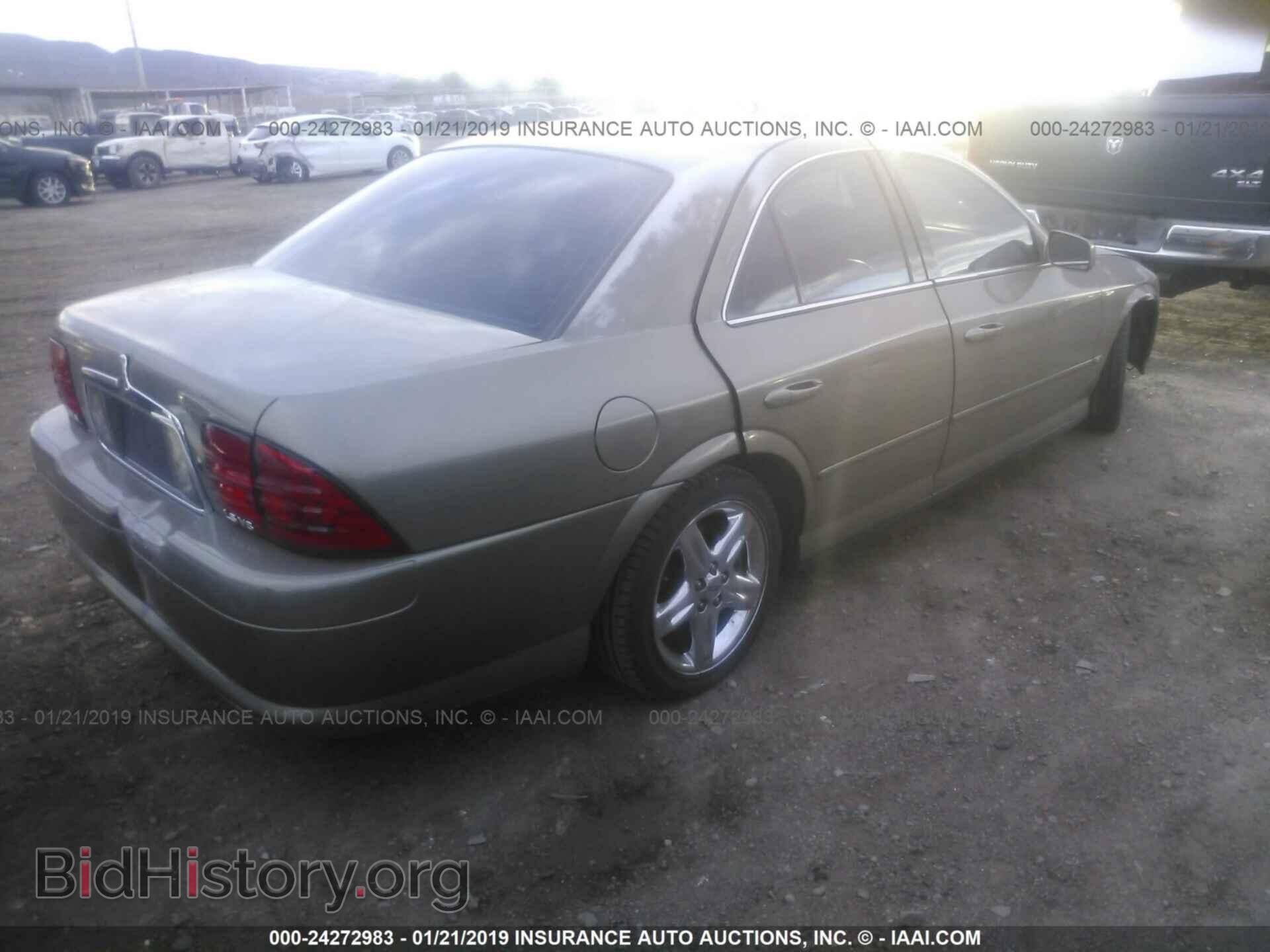 2001 LINCOLN LS - VIN: 1LNHM87A21Y705191 - Фото 4